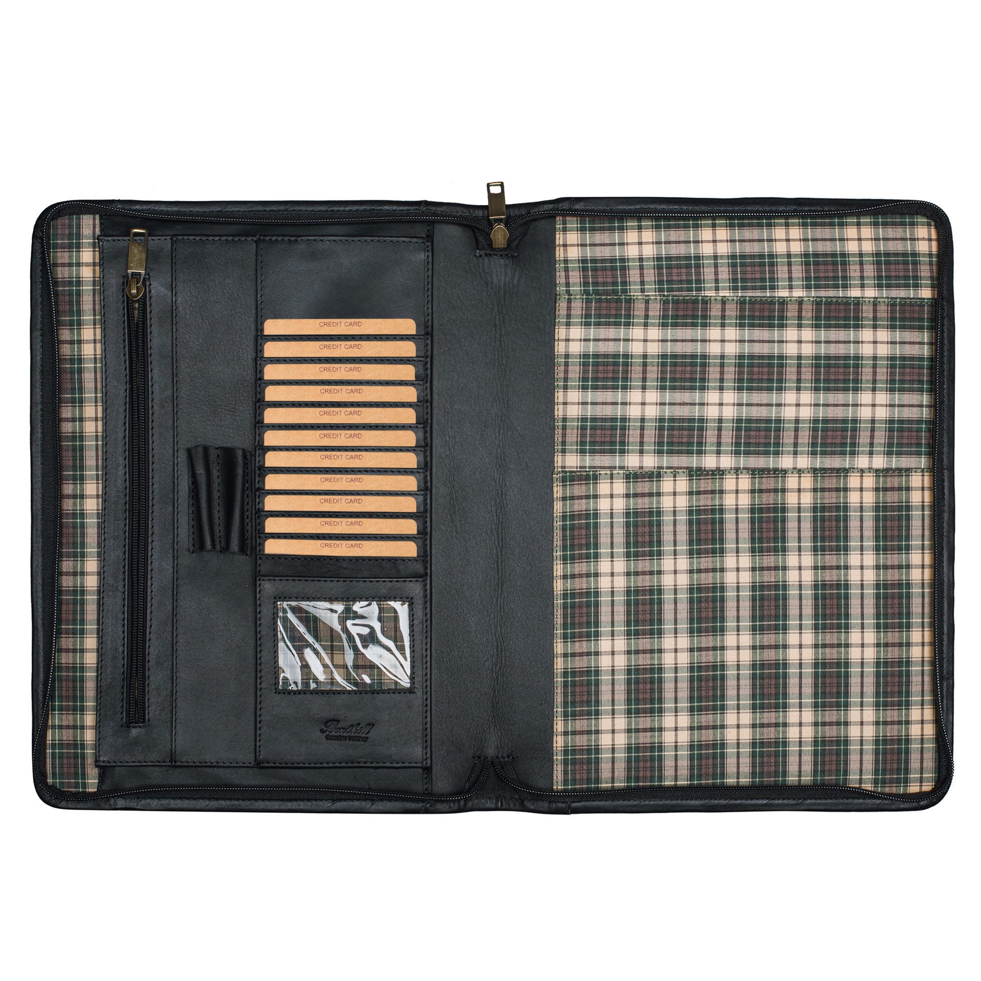 Benthill Aktenmappe A4 Mappe Arbeitsmappe Konferenzmappe Echt Leder Schreib günstig online kaufen