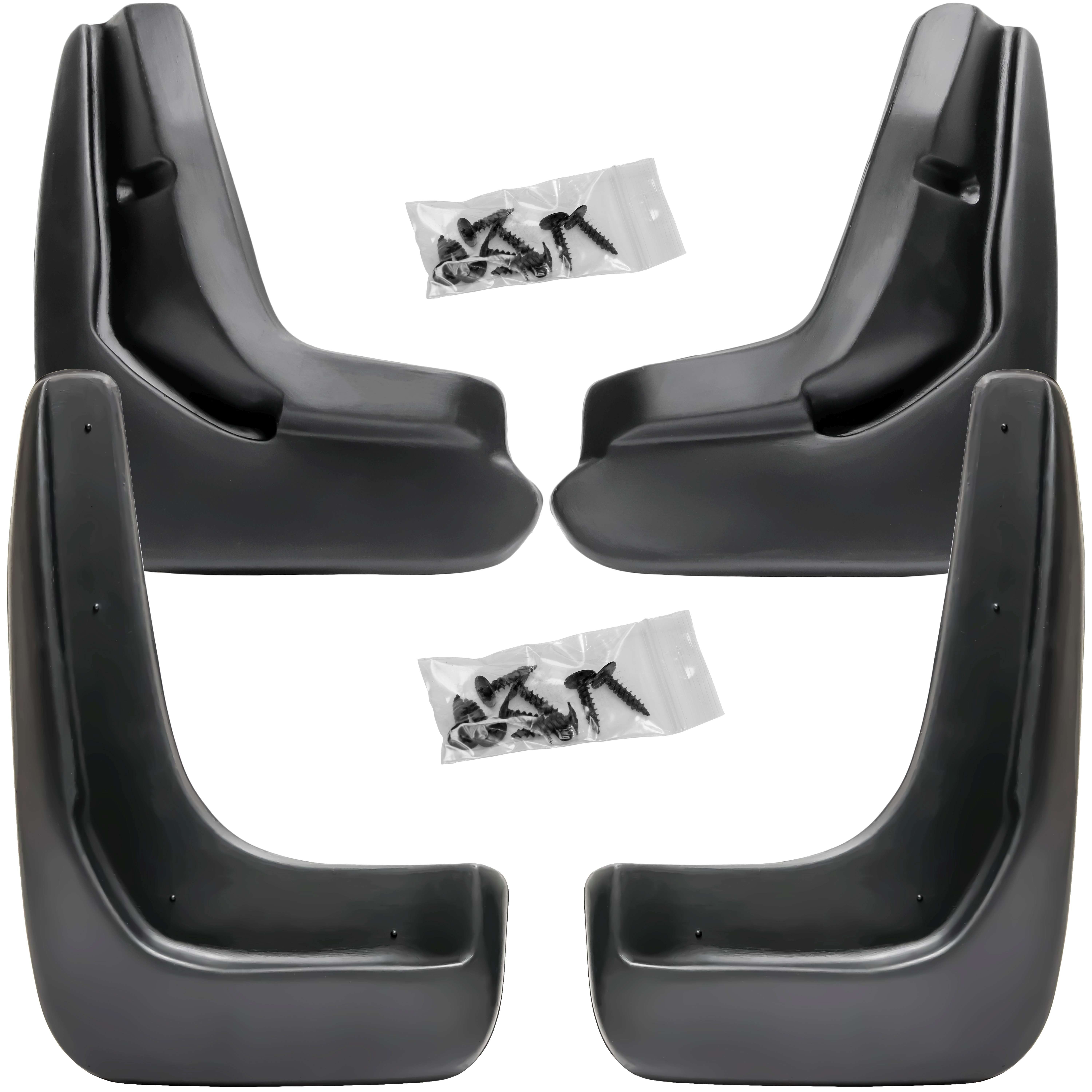 Kfz-Schmutzfänger Set vorne + hinten für Ford Focus III Schrägheck, BJ 2011-2018