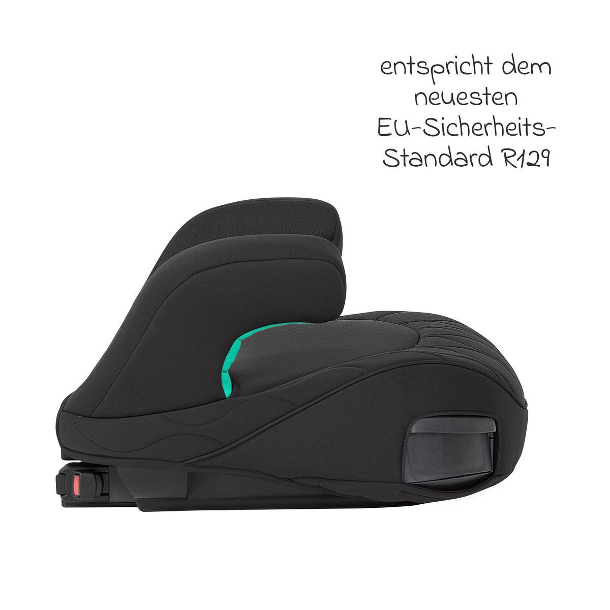 Graco Kindersitzerhöhung Booster Max R129 ab - Midnight, Auto Sitzerhöhung Booster ab 7 Jahre - 12 Jahre (135 cm - 150 cm)