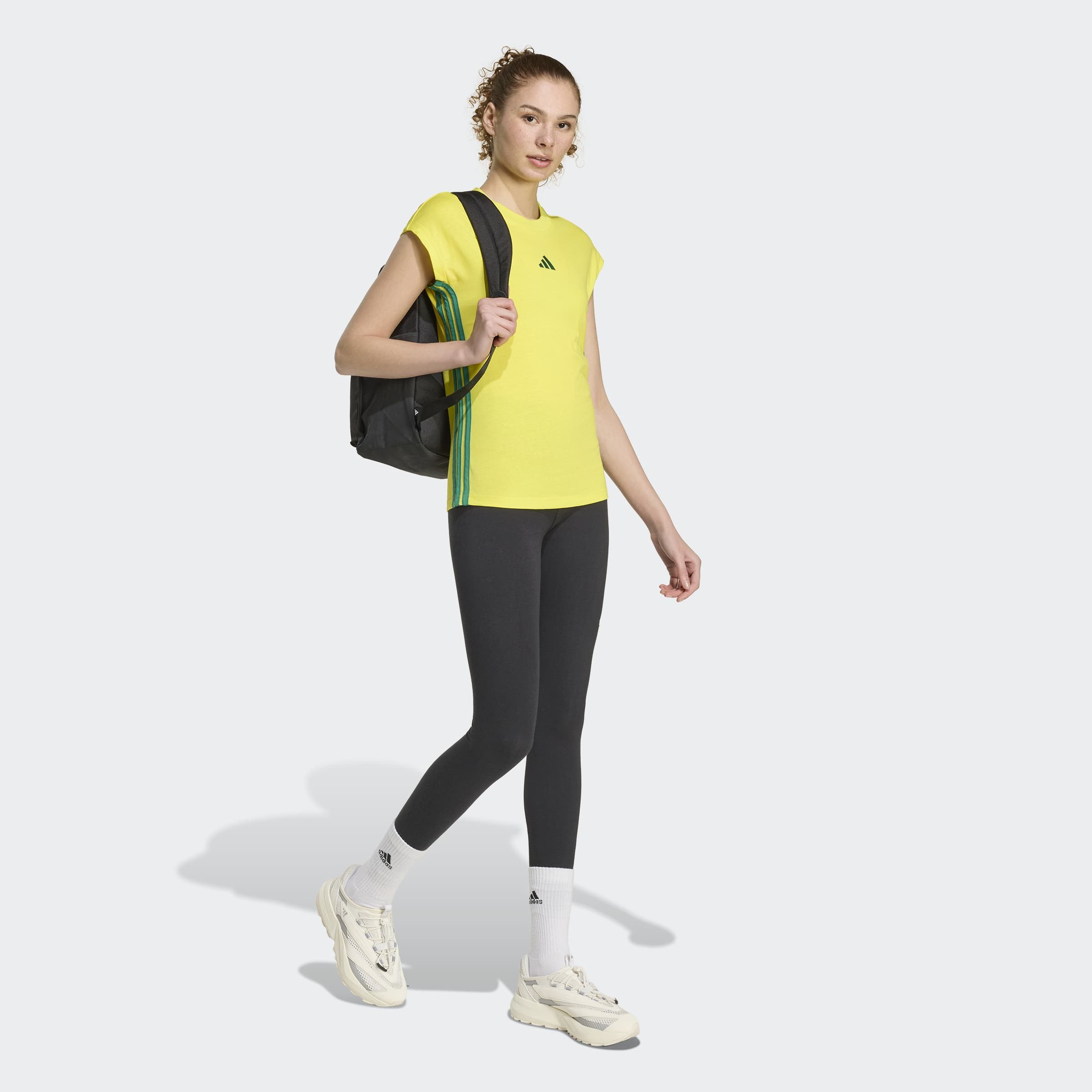 adidas Sportswear T-Shirt ESSENTIALS 3-STREIFEN SINGLE JERSEY sportlicher Stil, in normaler Länge, mit Rundhalsausschnitt – Bild 5 von 5