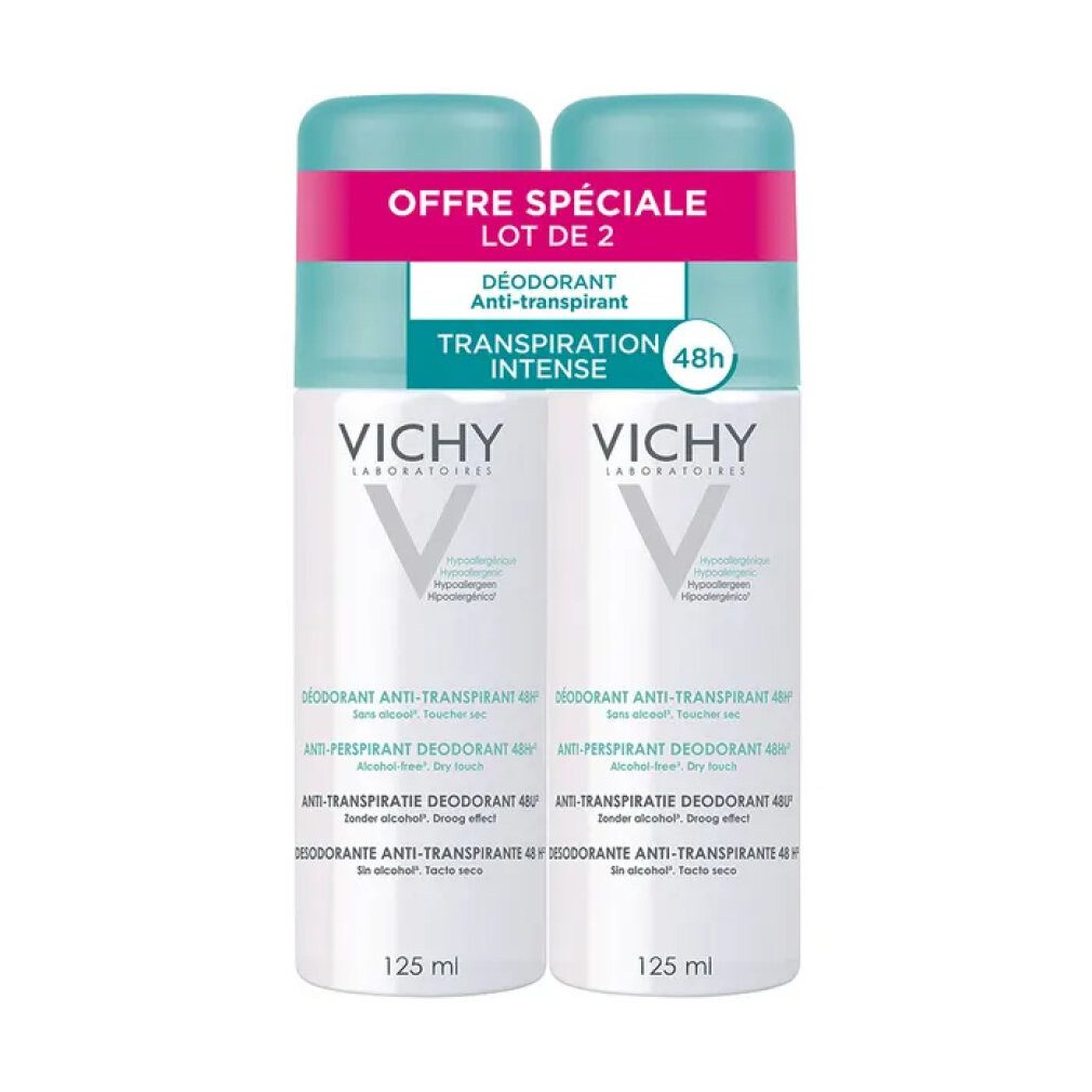 Vichy Deo-Spray Antitranspirant-Sprayset 2 x