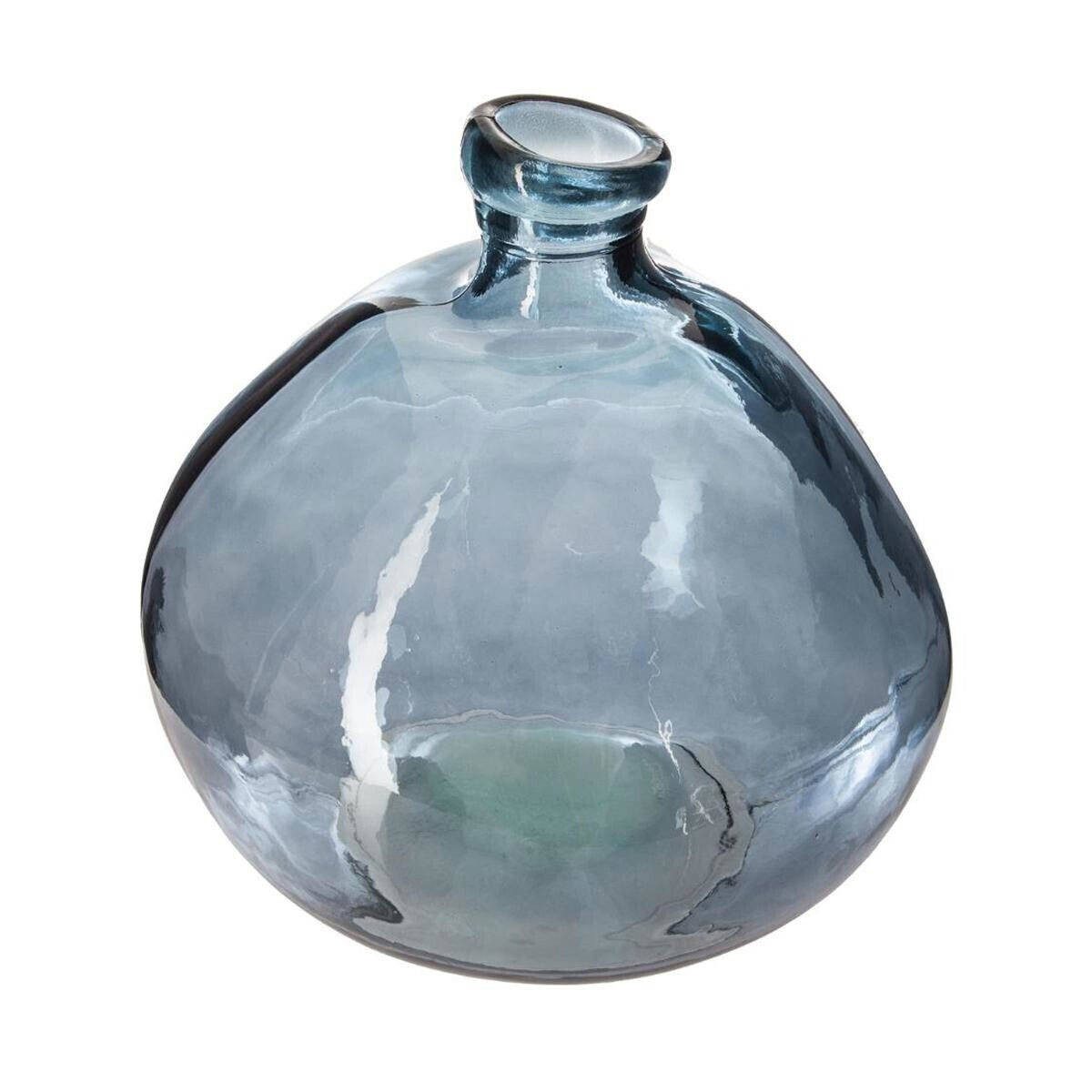 Atmosphera Créateur d'intérieur Dekovase Runde Vase für Schnittblumen, Glas, Ø 33 cm (einzeln)