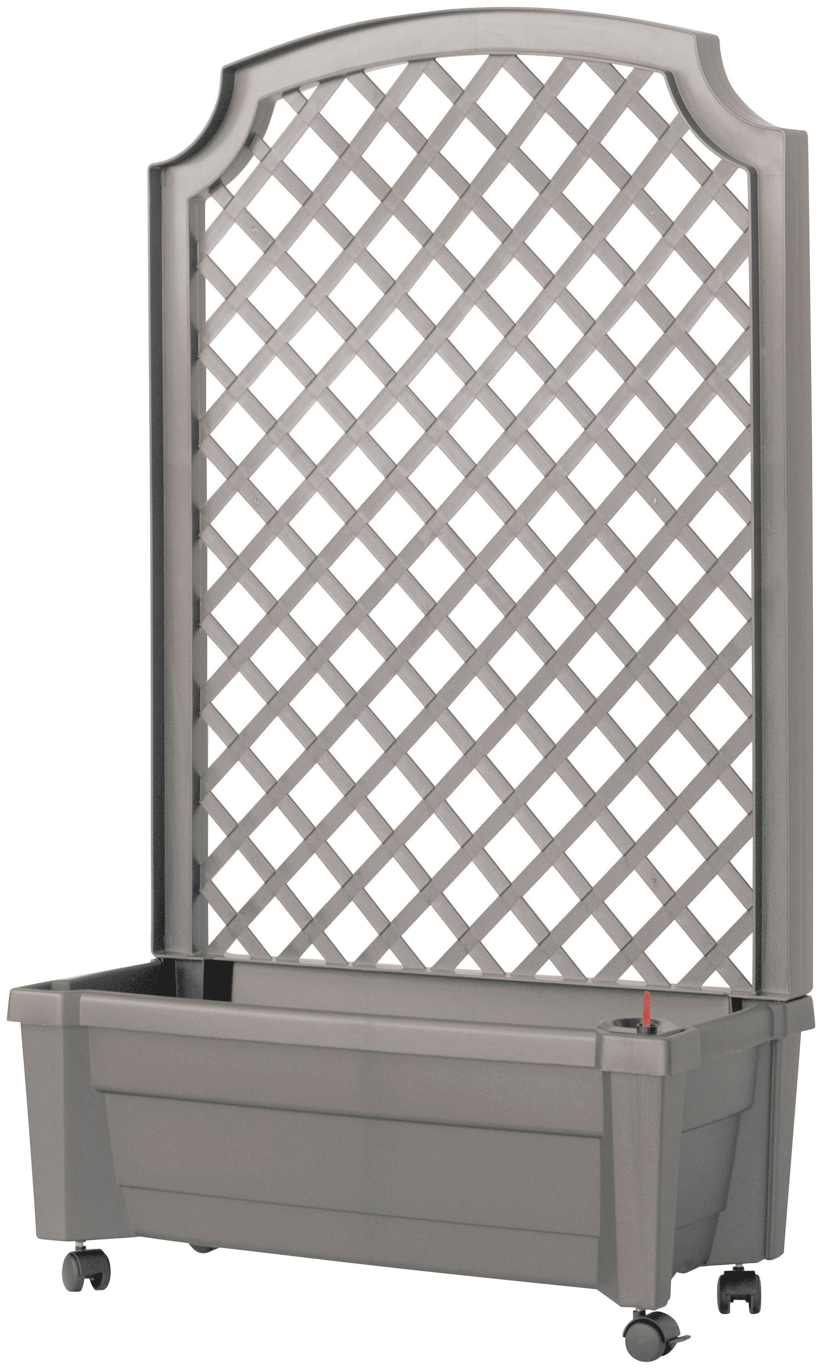 KHW Spalier, Pflanzkasten auf Rollen mit Bewässerungssystem, BxTxH: 79x35x134 cm