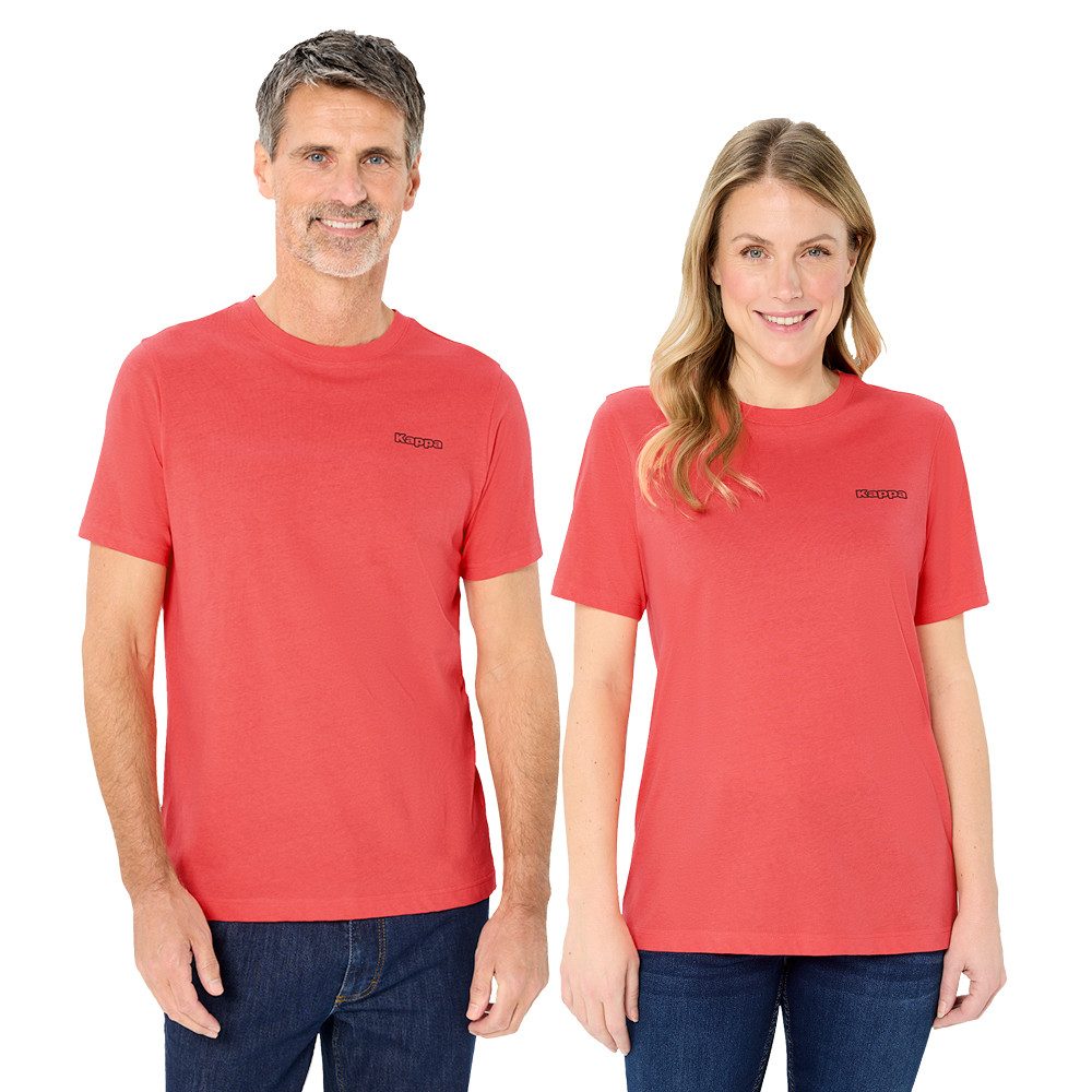 Kappa Kurzarmshirt aus 100% Baumwolle (Set, 3er-Pack) Für Damen und Herren – Bild 4 von 5
