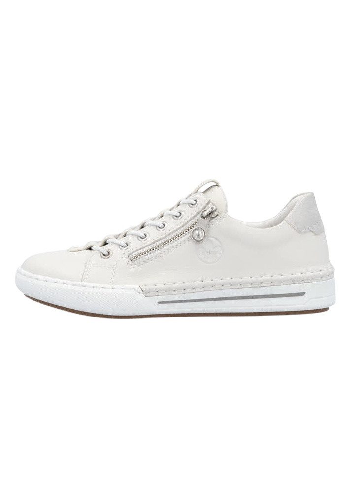 Rieker (Glattleder) L7250 weiss Damen Sneaker