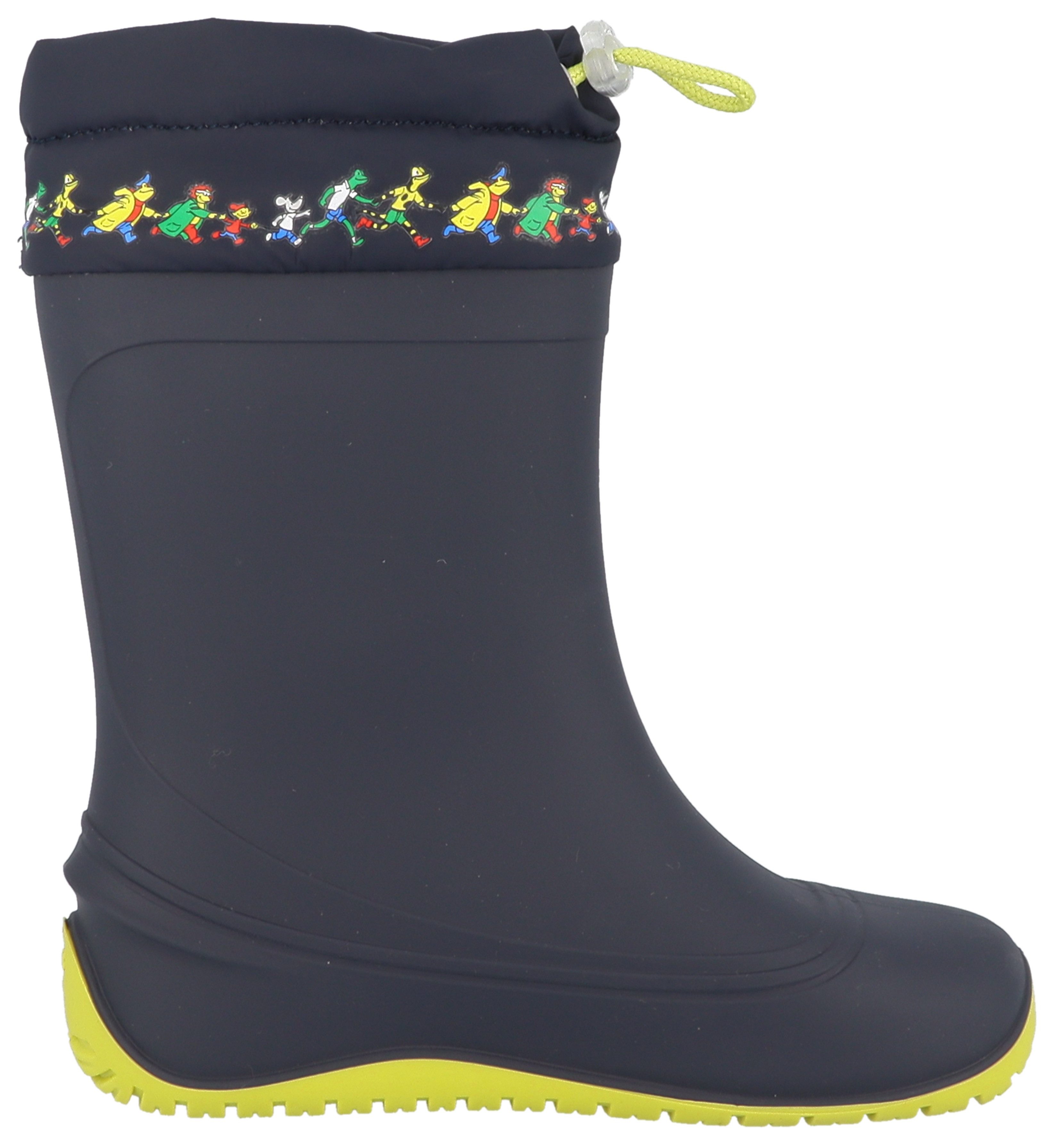 Lurchi Pax Barefoot Barfußschuh Regenstiefel mit süßen Lurchi-Motiven, Größenschablone zum Download – Bild 3 von 5