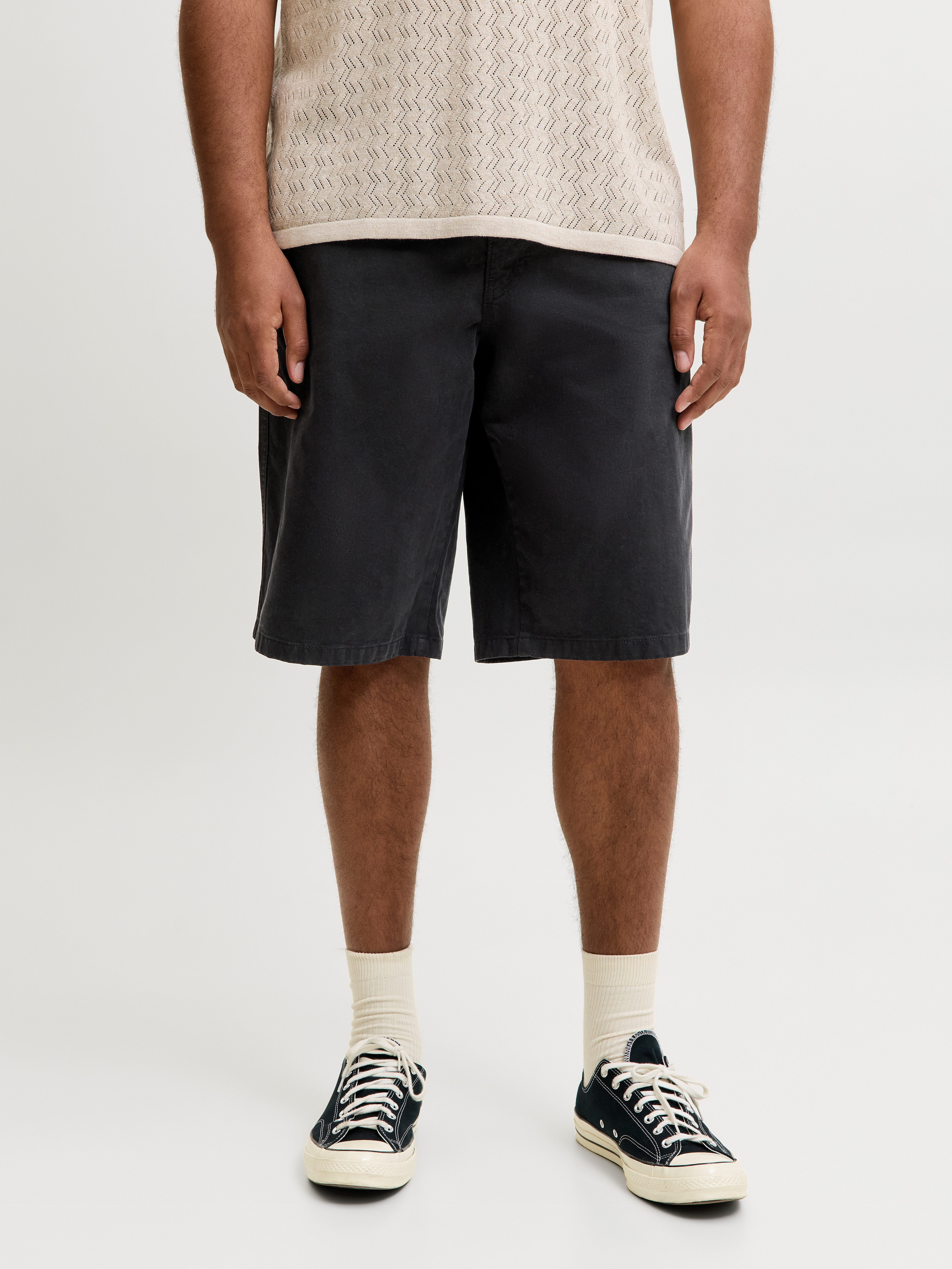 Jack & Jones PlusSize Bermudas JPSTOWEN NORREBRO WORKER SHORTS LN PLS mit Taschen