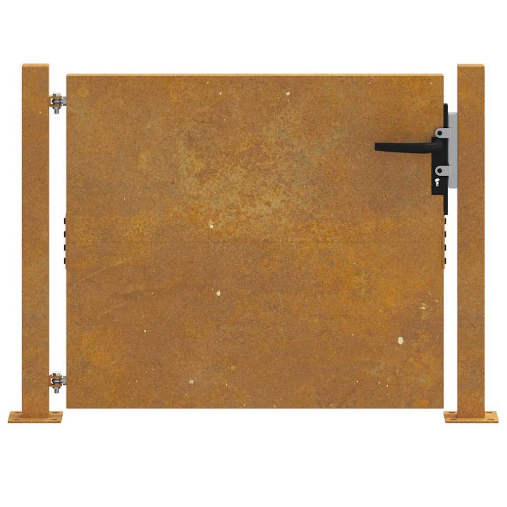 vidaXL Gartentor Gartentor 105x105 cm Cortenstahl günstig online kaufen