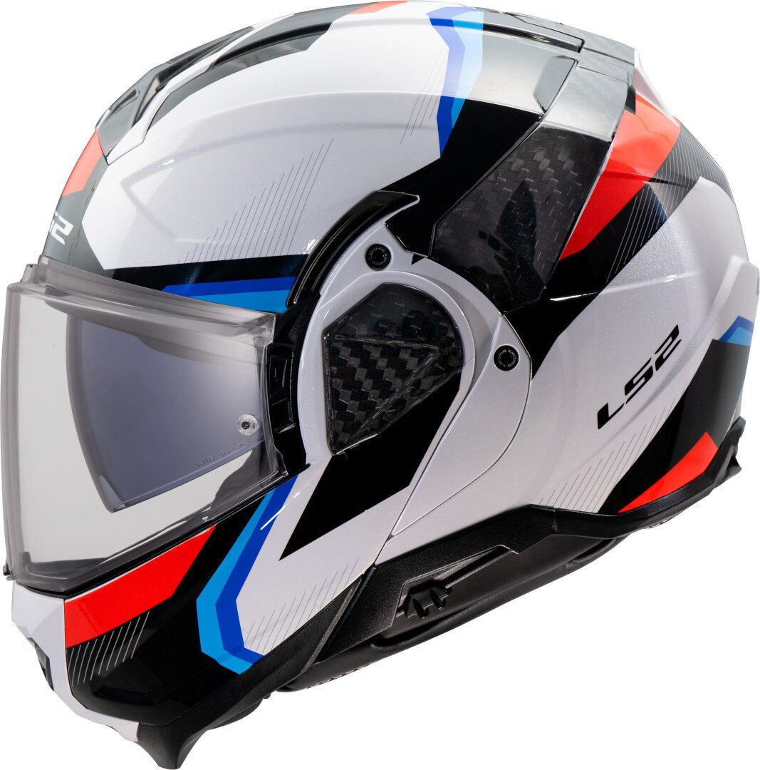 LS2 Motorradhelm FF910 Advant II Triple Klapphelm, Vorbereitet Für Kommunikationssystem,notfallsystem-polsterung (eq