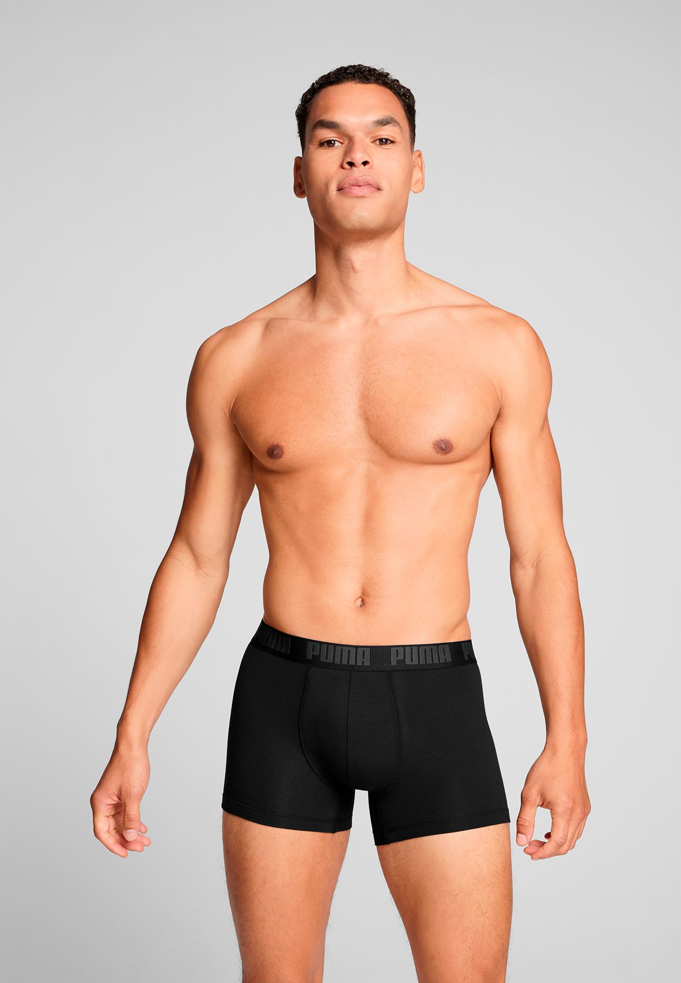 PUMA Boxershorts "PUMA MEN EVERYDAY BASIC BOXERS 2P", (2er Pack), mit Logob günstig online kaufen