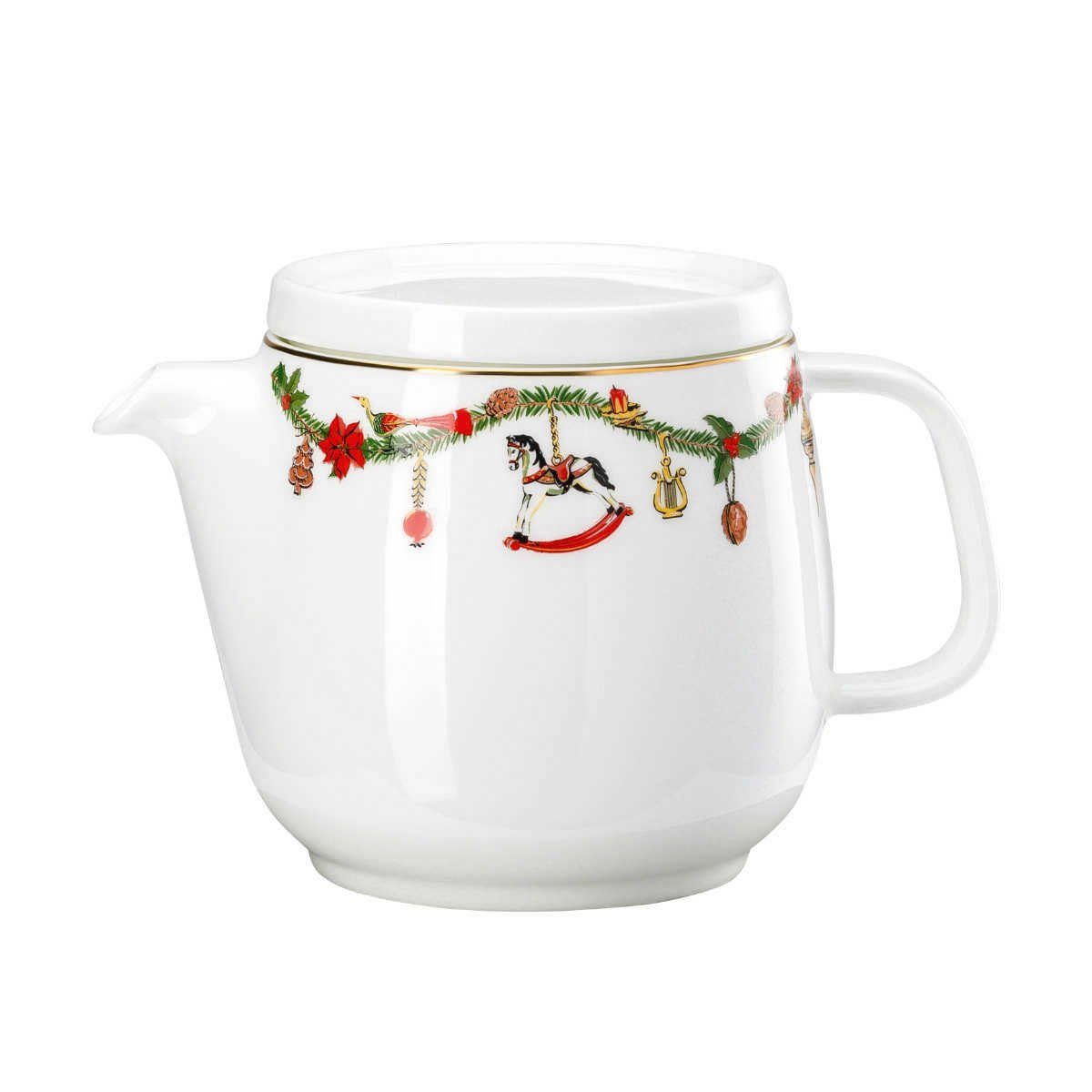 Hutschenreuther Teekanne Nora Christmas Weihnachtsgeschirr, 700 l, 0,70 L