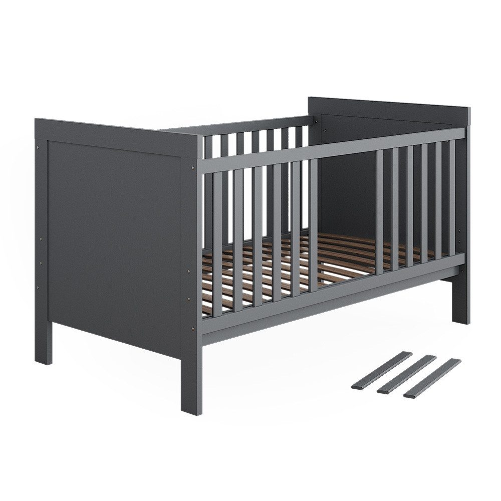 VitaliSpa® Babybett Ajaton, Grau, 144.4 x günstig online kaufen