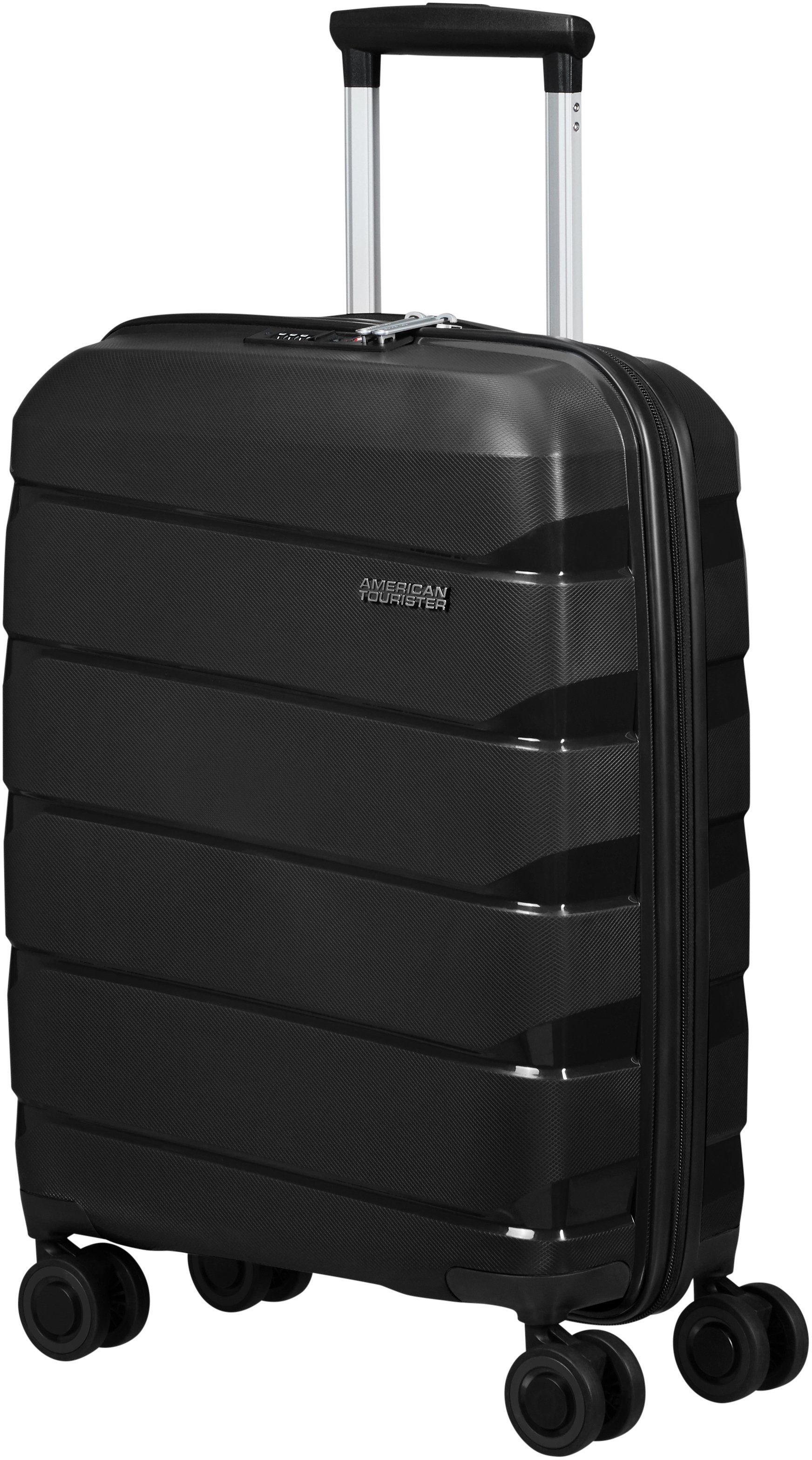 Rollen 55 Hartschalen-Trolley Tourister® 4 cm, Air Move, American Black