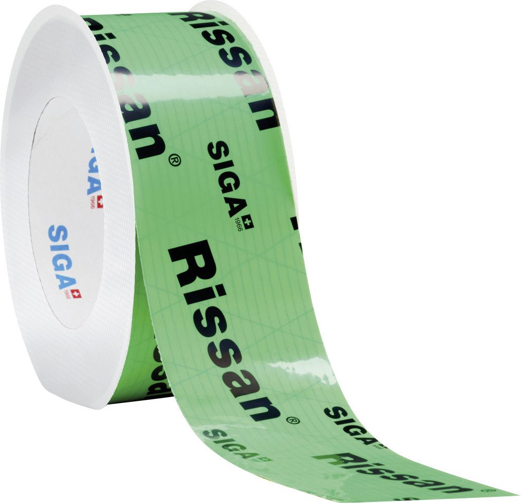 Siga Montageband Siga Klebeband Rissan 25 m x 6 cm grün