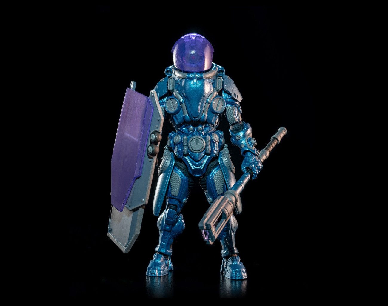 Four Horsemen Toy Design Actionfigur Cosmic Legions Actionfigur T.U.5.C.C. Slygor/Gravekeeper Deluxe