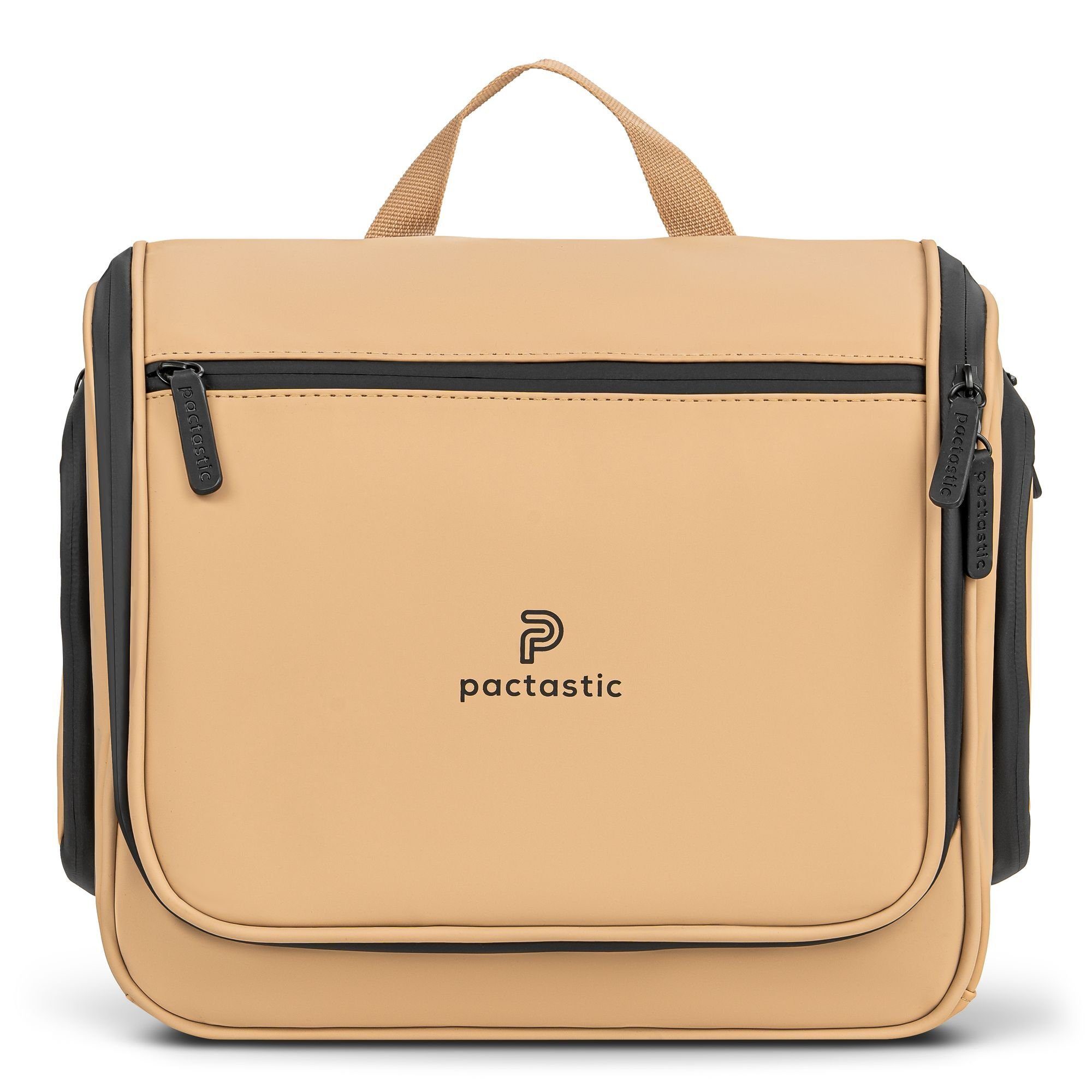 Pactastic Urban Veganes Collection, beige Kulturbeutel Tech-Material