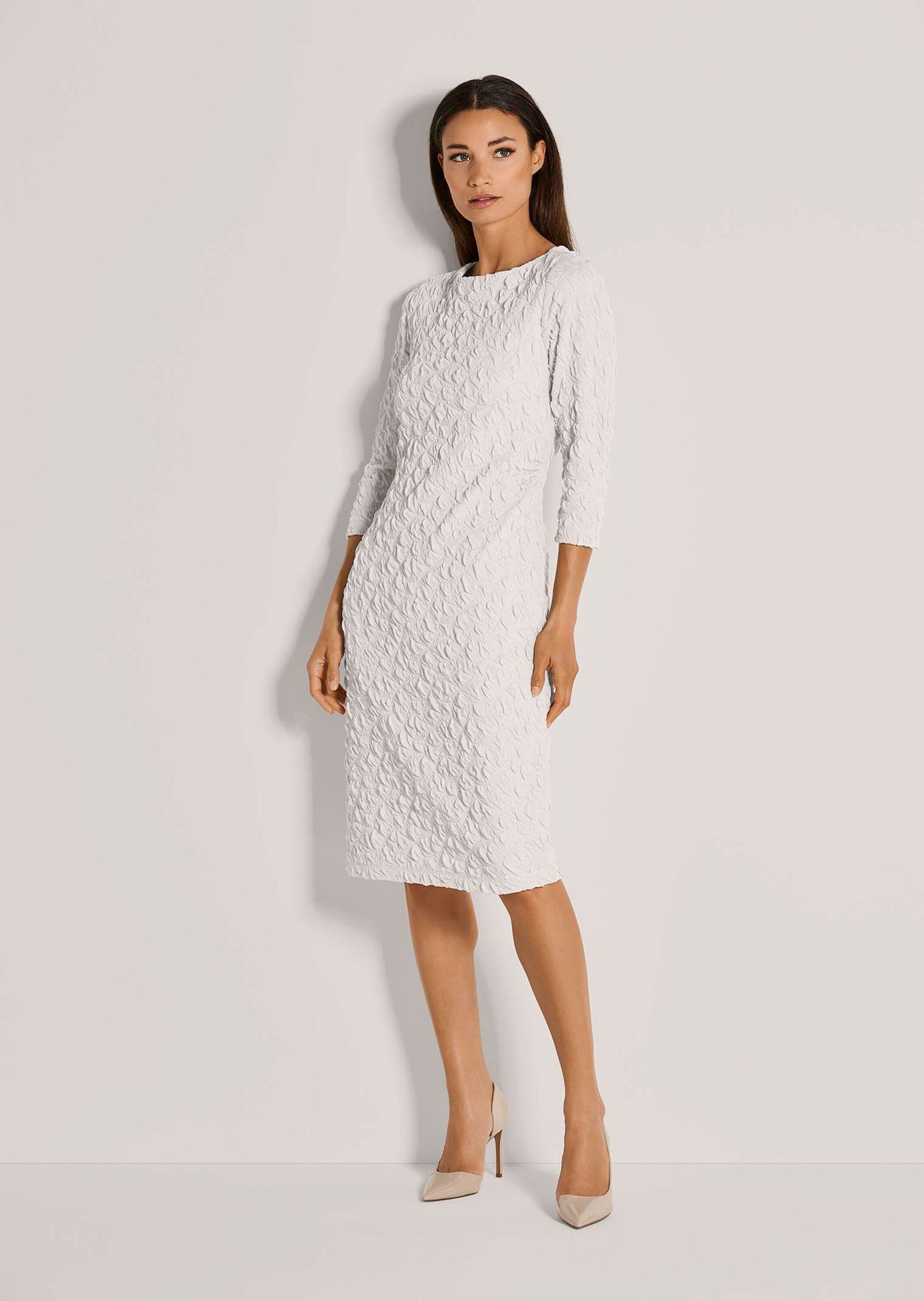 MADELEINE Midikleid Elegantes Kleid mit raffinierter Struktur Midikleid mit günstig online kaufen