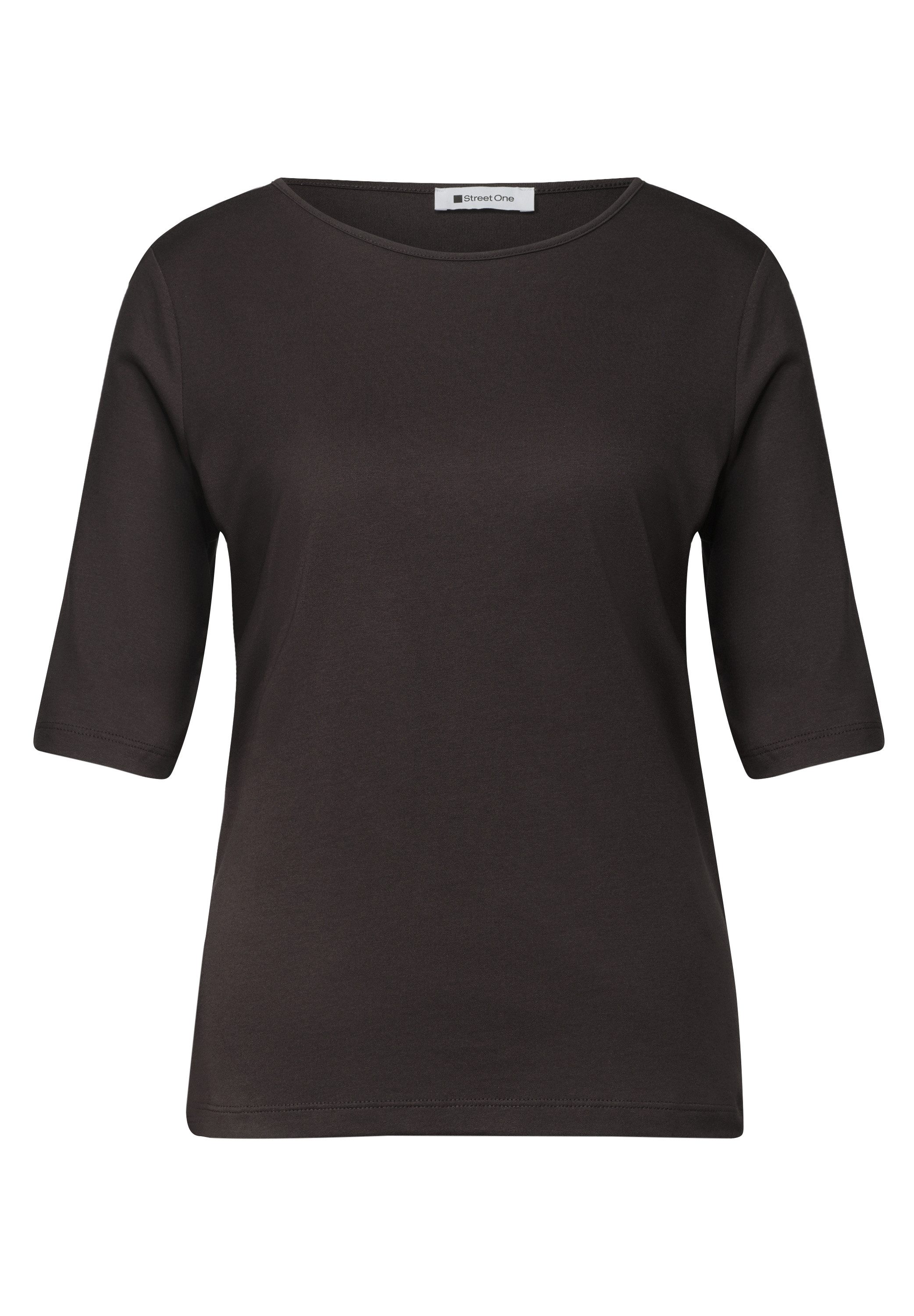STREET ONE T-Shirt mit Rundhalsausschnitt – Bild 4 von 5