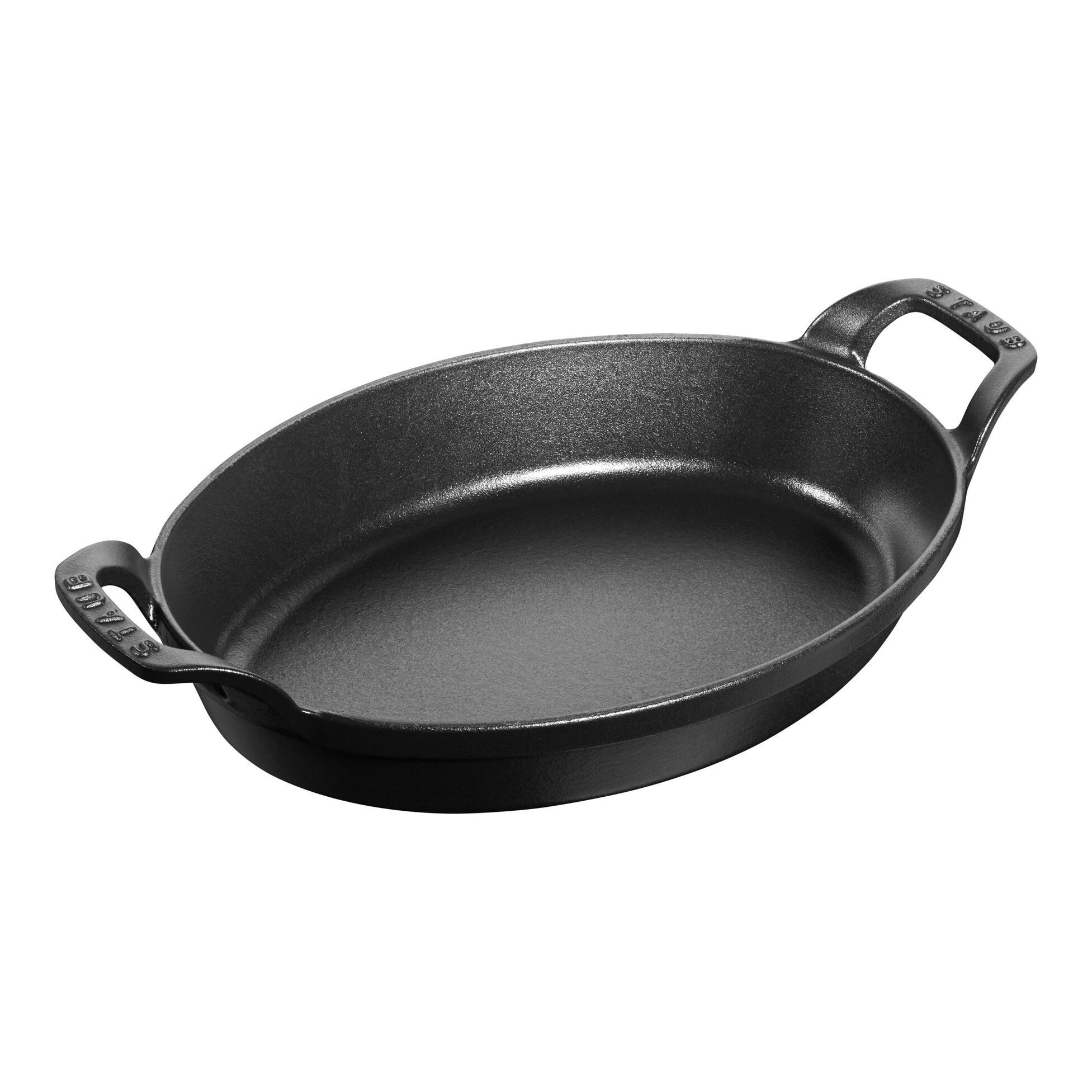 Staub Auflaufform Staub Ofenform Auflaufform, 24 x 17.145 cm Gusseisen Schwarz, Gusseisen, (1-St)