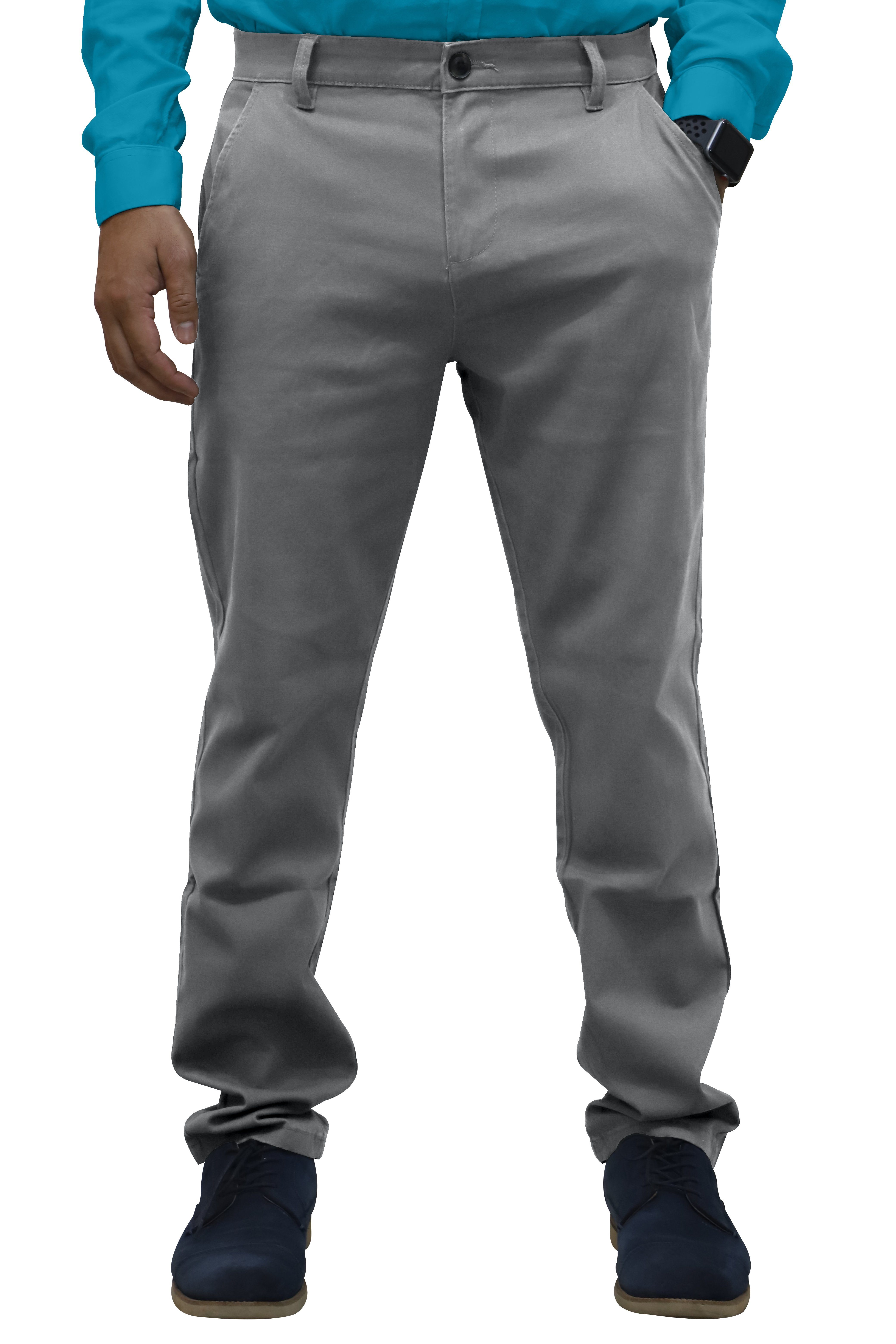 BlauerHafen Chinohose Herren Regular Fit Chino günstig online kaufen