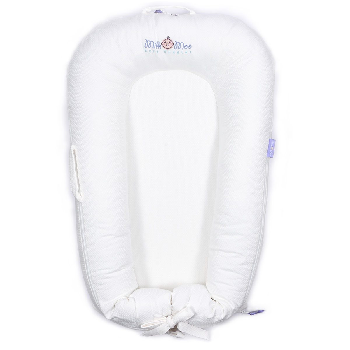 MILK&MOO Bettnestchen Milk&Moo Babybett Babynest für Neugeborene ab 0 Monate, (1-tlg)