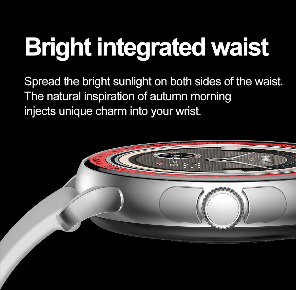 Zevelora Herren's und Damen's IP67 wasserdicht AMOLED Displsay Fitness-Tracker Smartwatch (3,63 cm/1,43 Zoll, Android/iOS), mit austauschbarem weichem Mesharmband, - 300 mAh mit GPS, SPO2, Schrittzähler & Blutdrucksensor