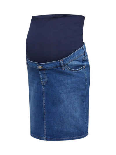 ESPRIT maternity Umstandsrock »Stretch-Jeans-Rock, Überbauchbund«
