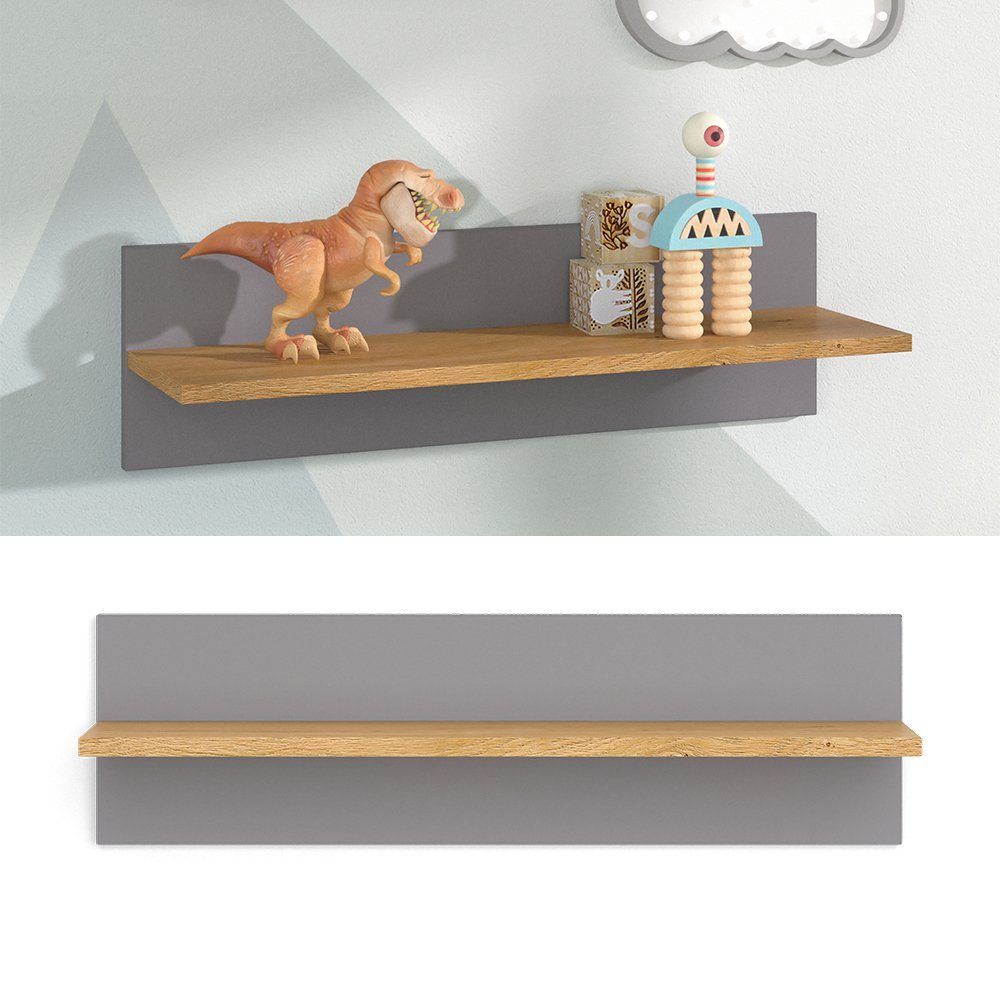 VitaliSpa® Wandregal Malia, Grau/Grau, 70 x 20 cm günstig online kaufen