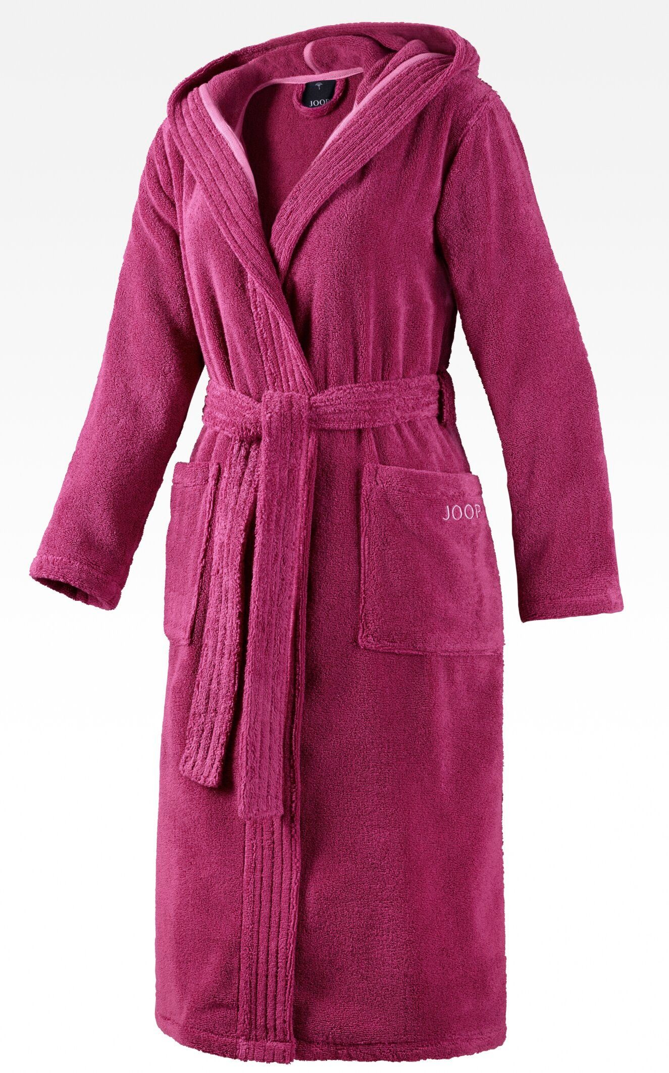 Joop! Bademantel JOOP! LIVING - BADEMANTEL Damen-Kapuze, Textil