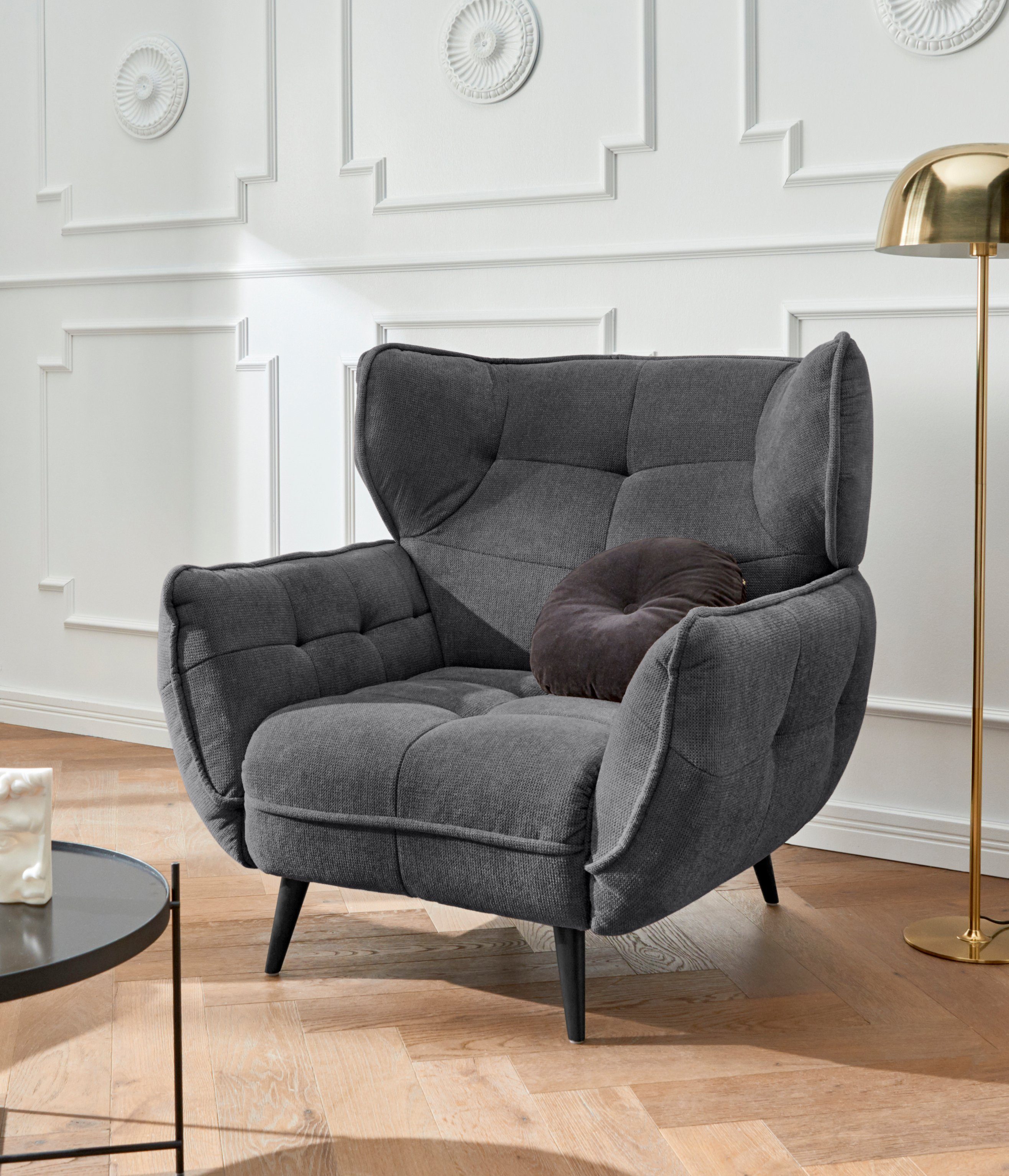 Leonique Sessel Ariana, Stylischer Hochlehner bzw. günstig online kaufen