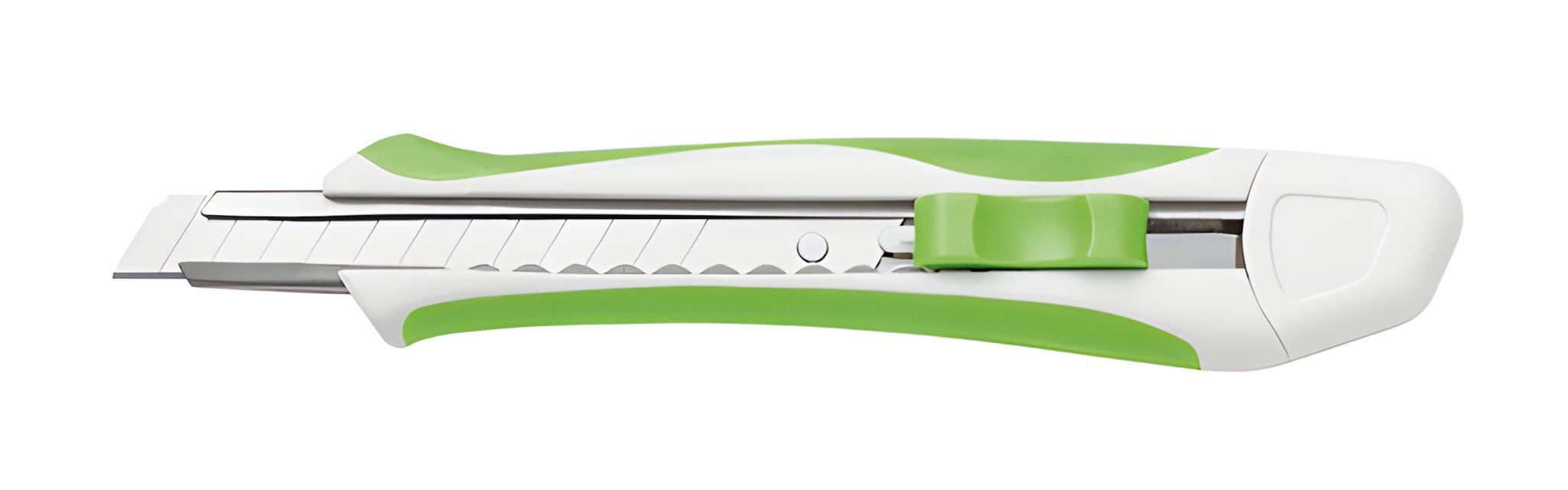WEDO Cuttermesser Wedo Cutter Soft 9 mm gn.ws Comfortline incl. 2 Klingen