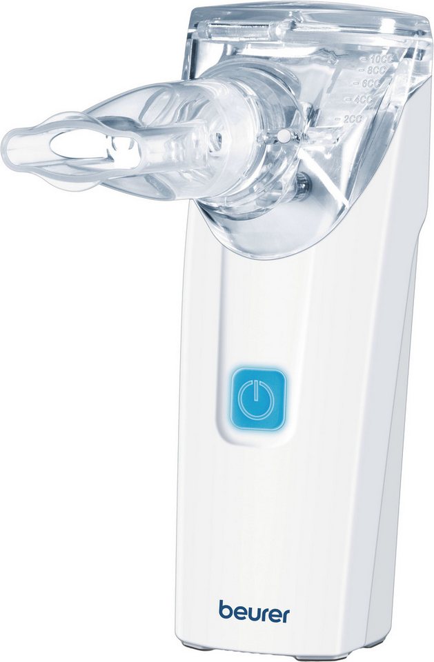 BEURER Inhalationsgerät IH 55 Inhalator zur Behandlung der oberen und unteren Atemwege, Set 7-tlg., Inhalierer bei Erkältungen, Asthma und Atemwegserkrankungen