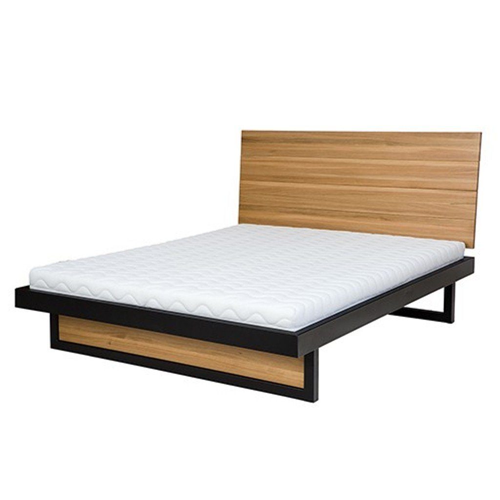 Bett 140x200cm Echtes Betten Modernes Holz Holzbett, JVmoebel Design