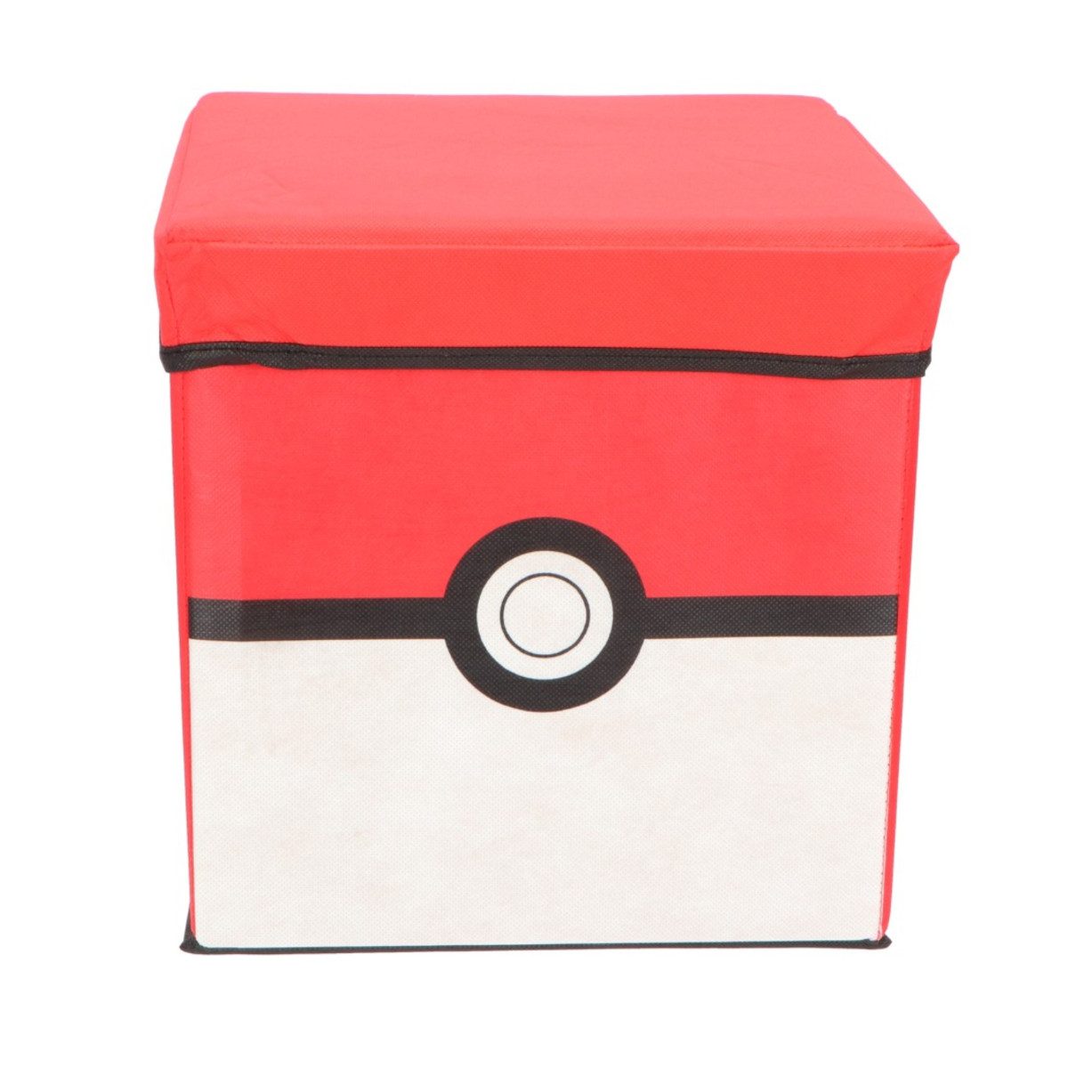 POKÉMON Sitzhocker Aufbewahrungsbox mit Sitzfunktion und Stauraum 30 × 30 × 30 cm