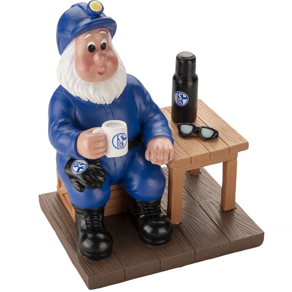 FC Schalke 04 Gartenzwerg FC Schalke 04 Gartenzwerg Mittagspause