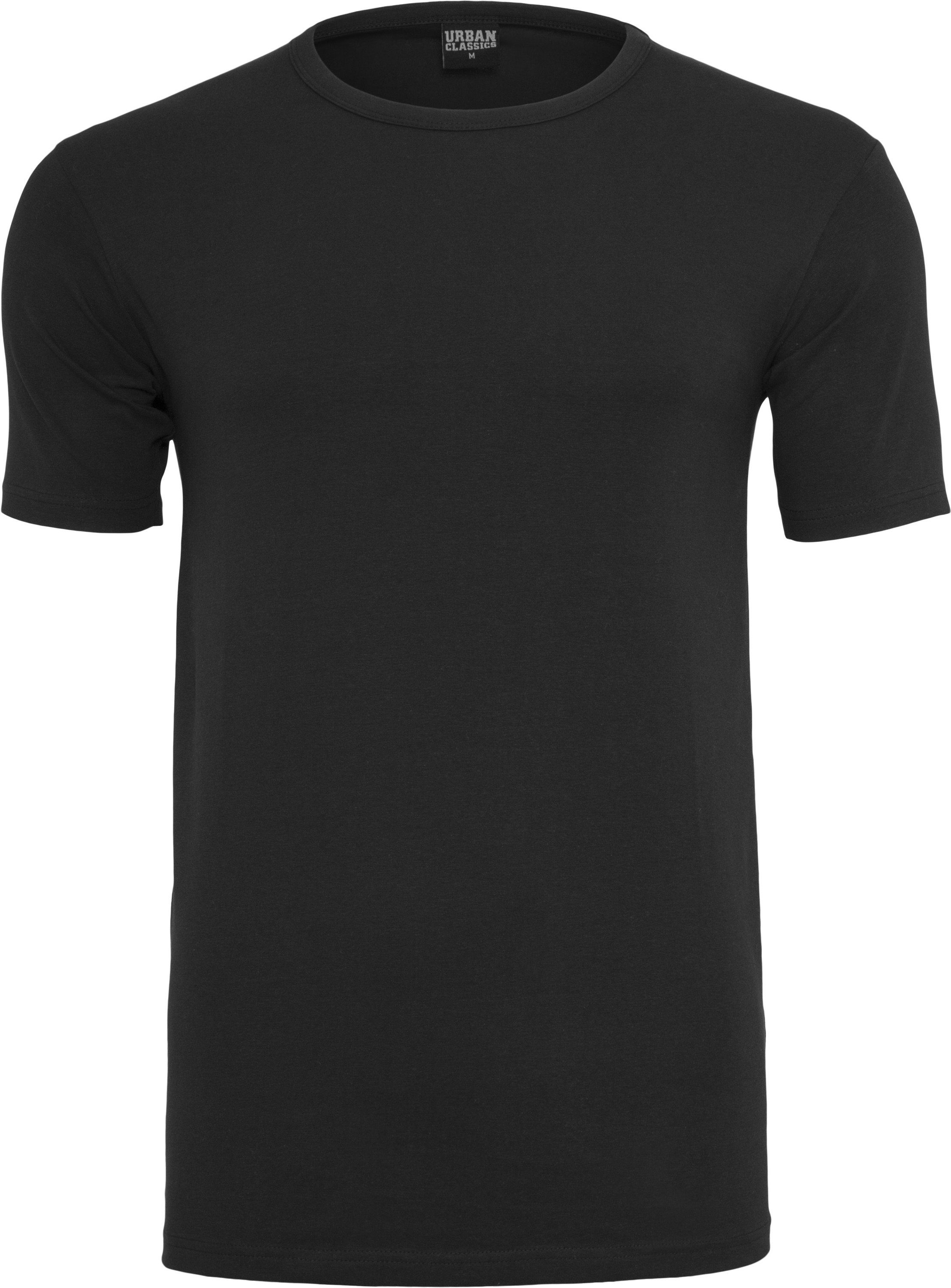 URBAN CLASSICS T-Shirt T-Shirt Fitted Stretch Tee (1-tlg) black
