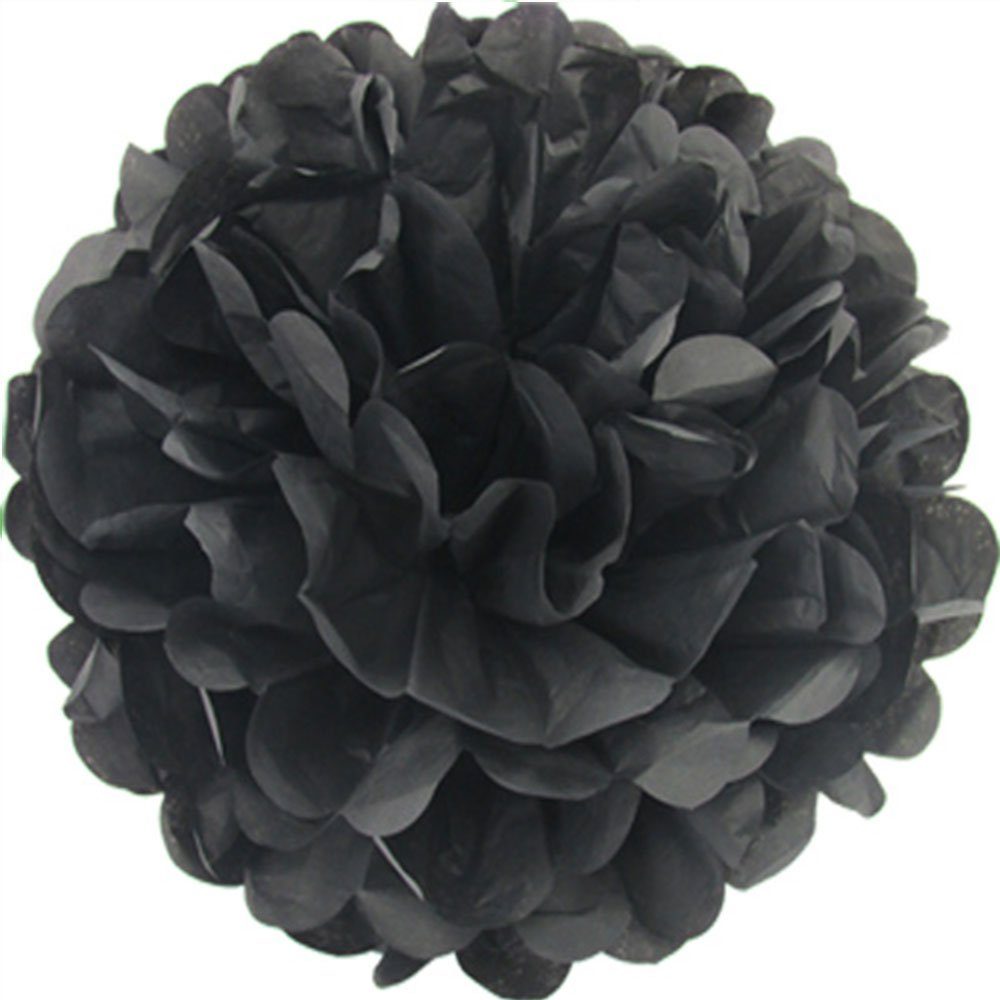 Creativery Pompon, 10 Papier Pompons 12cm Set