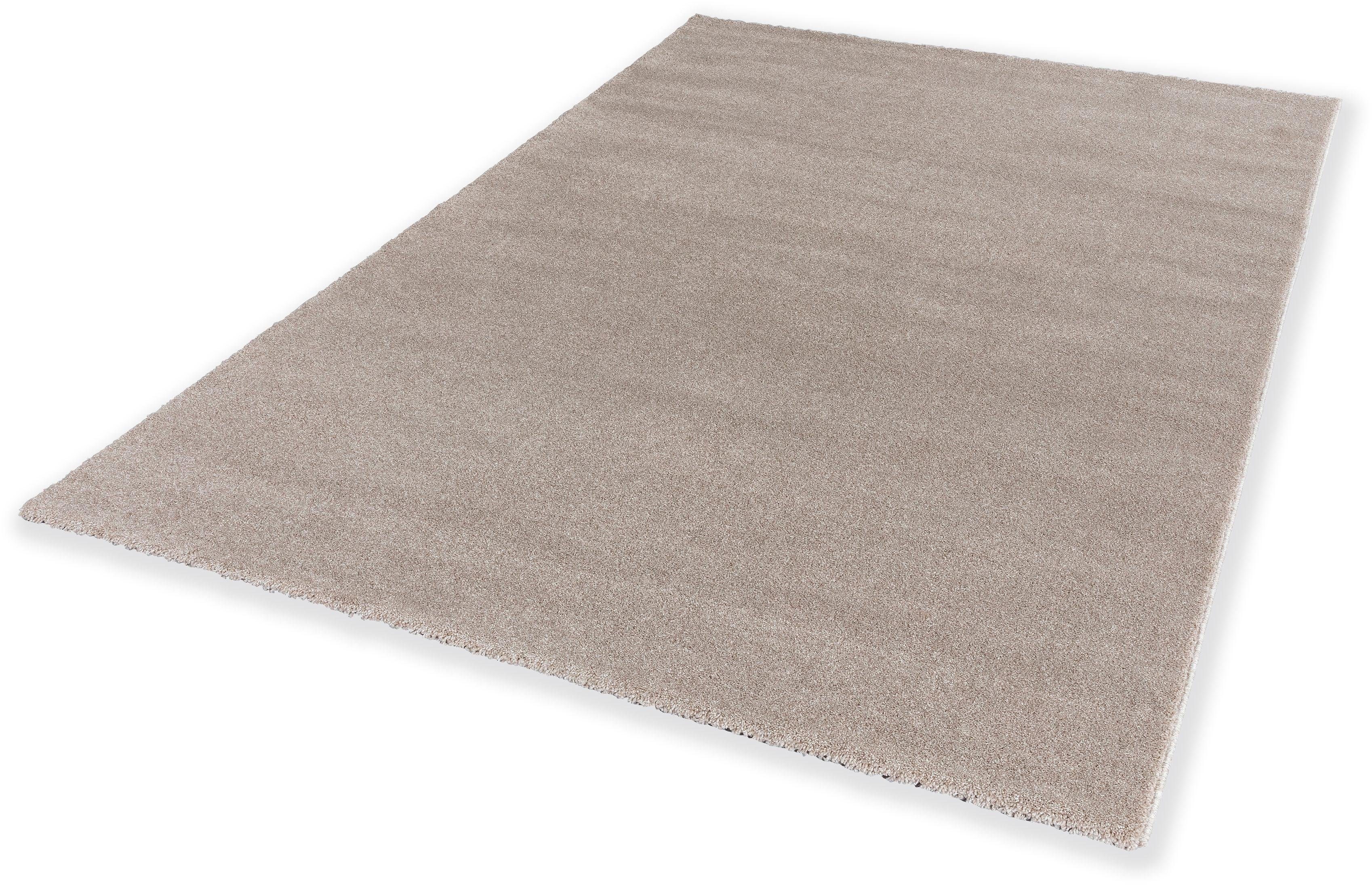 SCHÖNER WOHNEN-Kollektion Teppich Pure 190, rechteckig, Höhe: 21 mm, Wohnzimmer, Schlafzimmer, uni, leichter Glanz, robuster Kurzflor – Bild 3 von 5