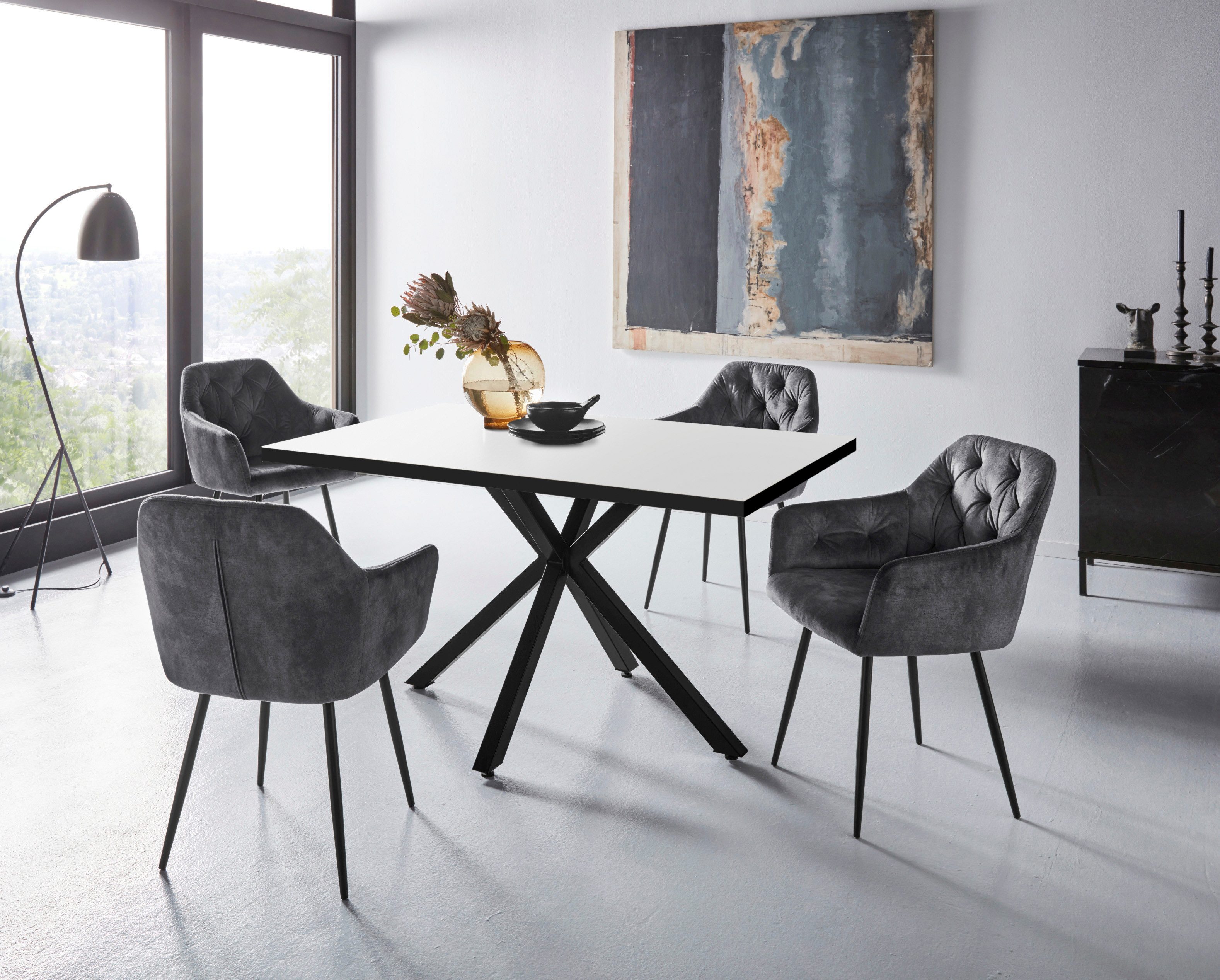 HELA Essgruppe CLEO Tischgruppe Bestseller, (Set, günstig online kaufen