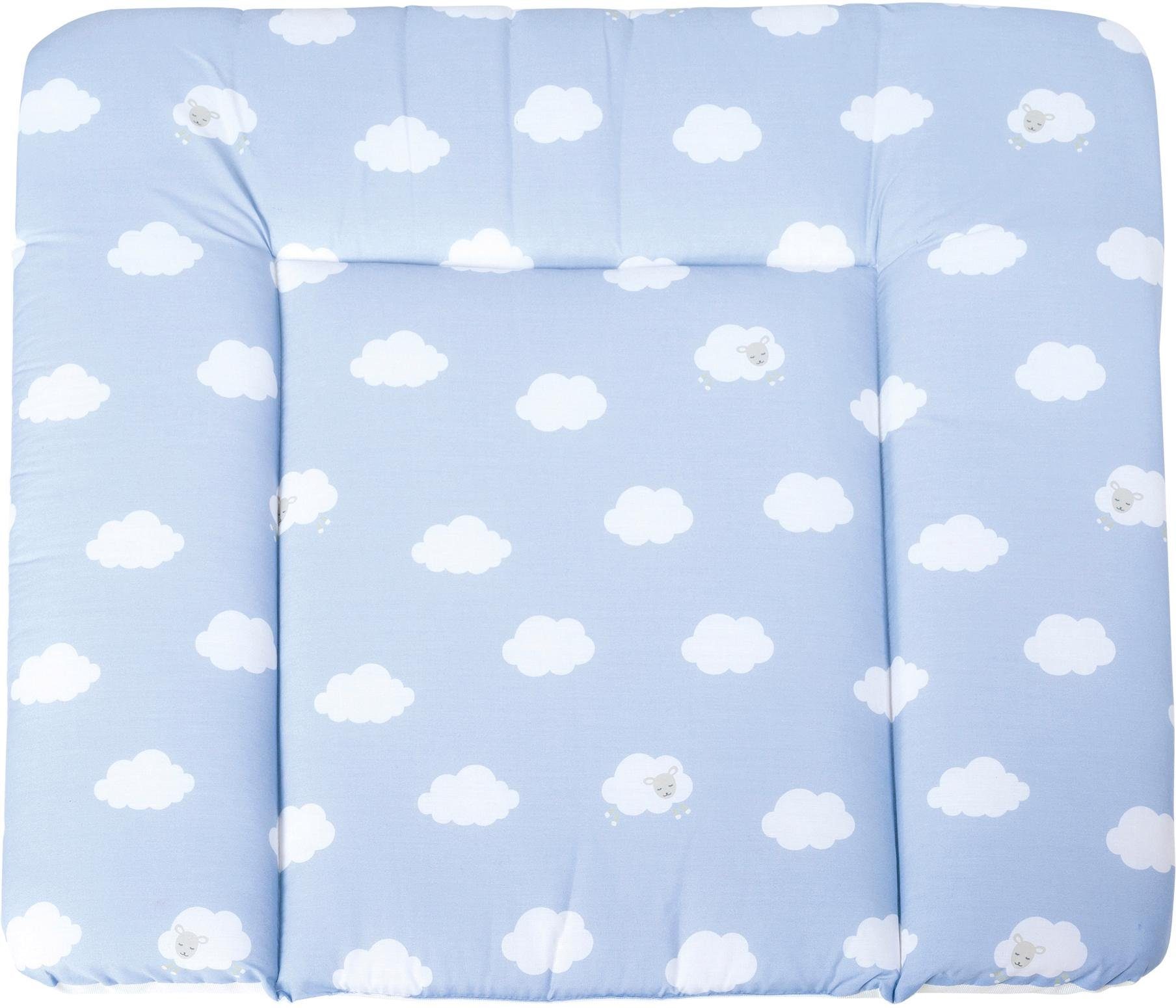 Wickelauflage Kleine Wolke blau