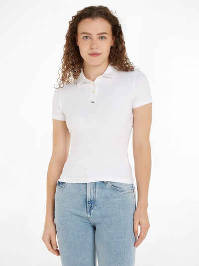 Tommy Jeans Poloshirt TJW BBY ESSENTIAL SS POLO mit dezentem Kontrastband am Krageninneren