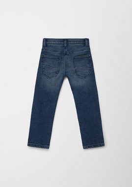 s.Oliver 5-Pocket-Jeans Gefütterte Jeans Pelle / Regular Fit / Mid Rise / Straight Leg Waschung