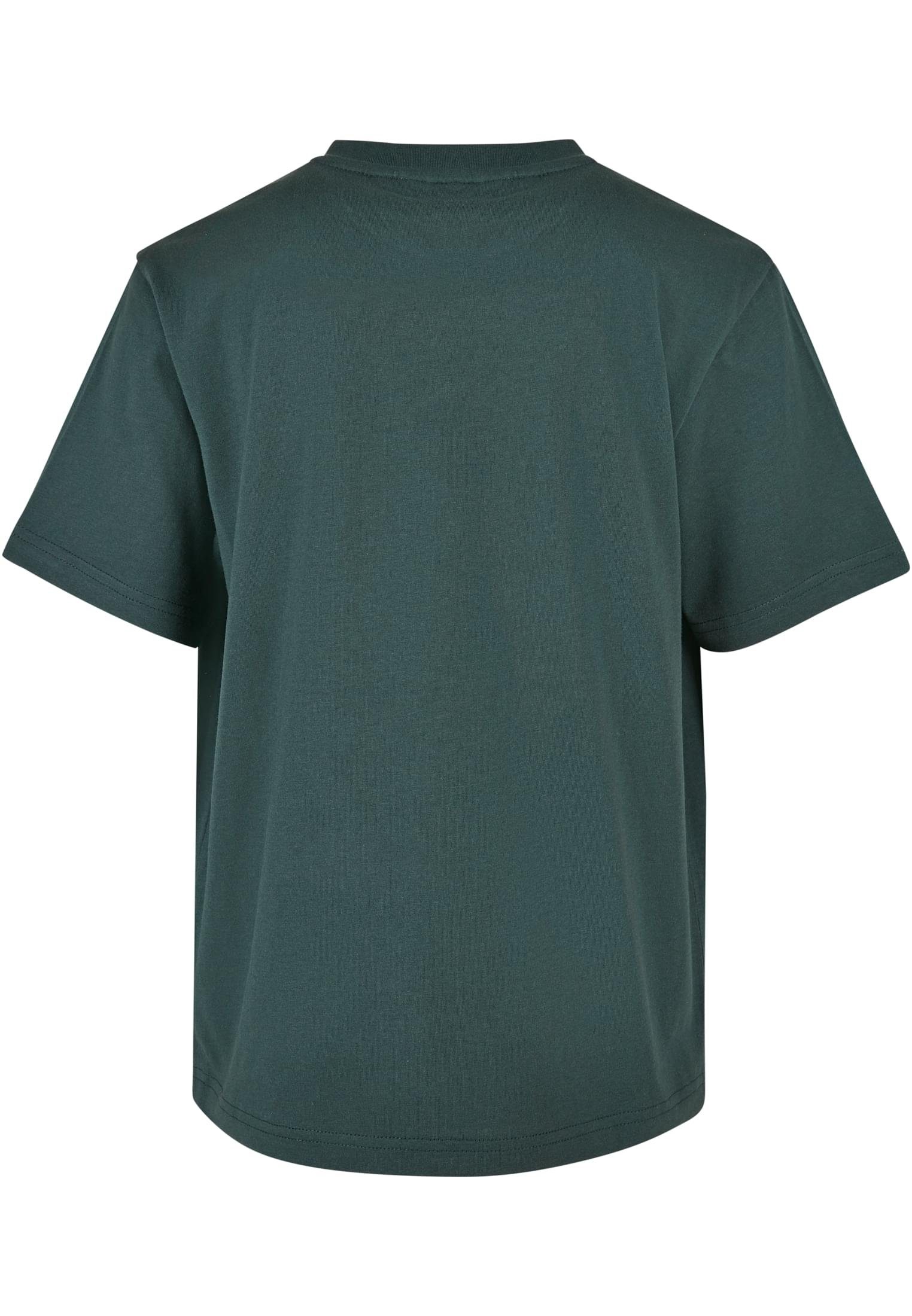 URBAN CLASSICS T-Shirt Kinder Boys Tee (1-tlg) bottlegreen Tall