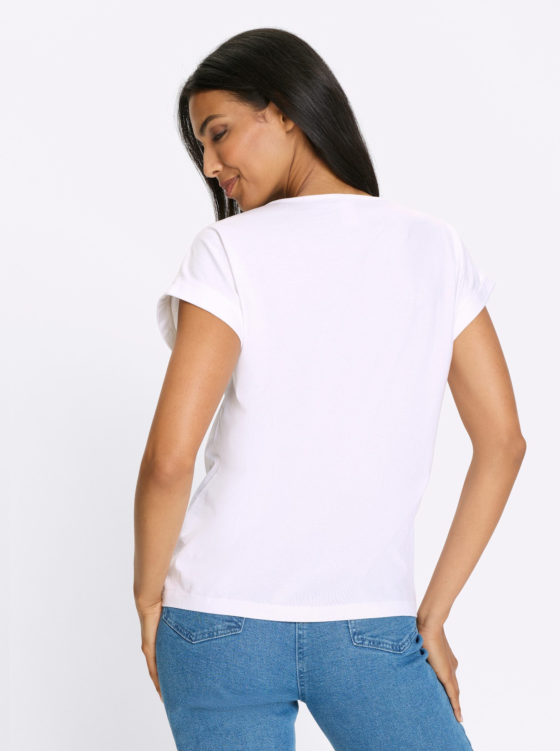 Sieh an! T-Shirt Kurzarmshirt . günstig online kaufen