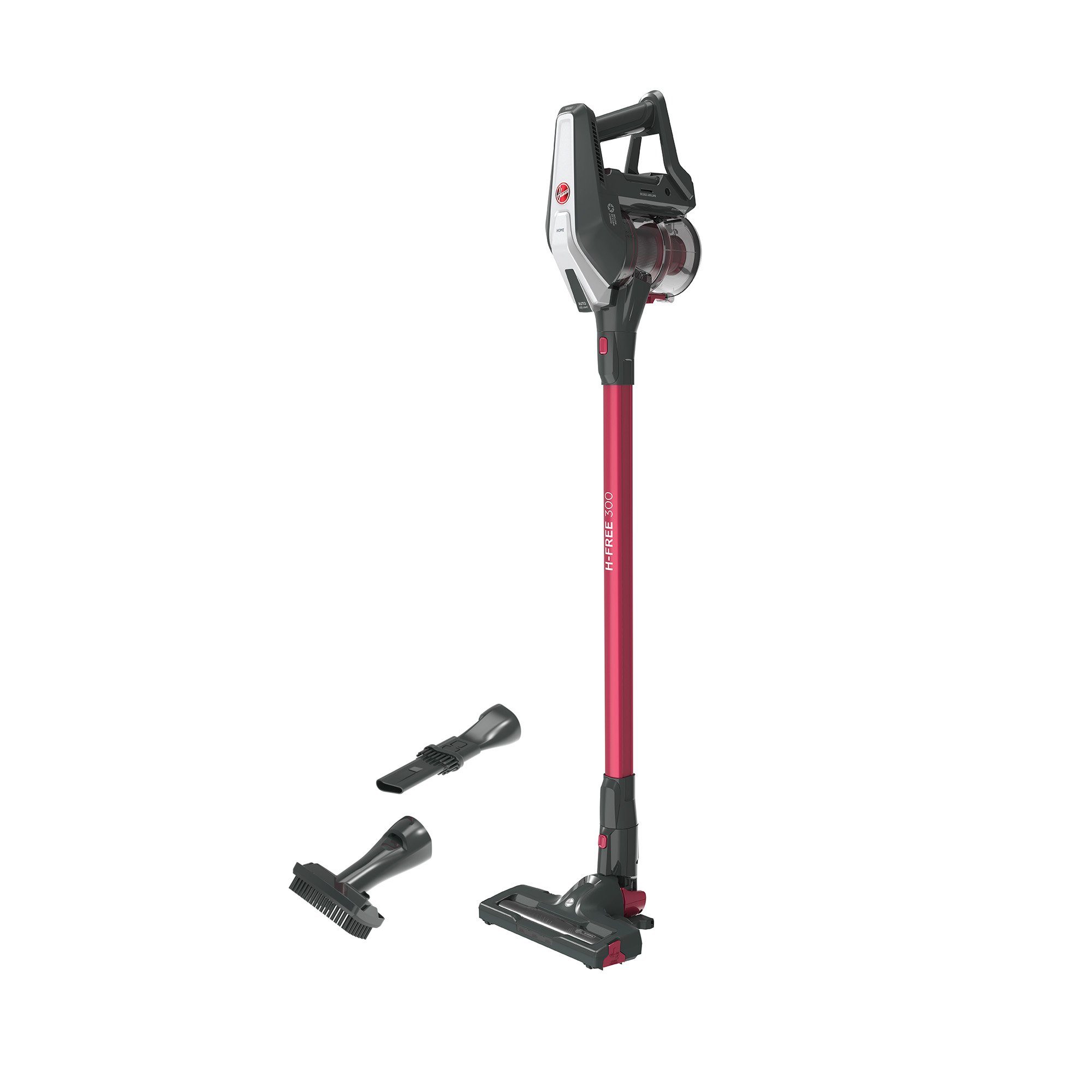 Hoover Akku-Hand-und Stielstaubsauger HF322HM 011, Dual LED Beleuchtung, Direkt Impuls Motor, Direkt Impuls Motor