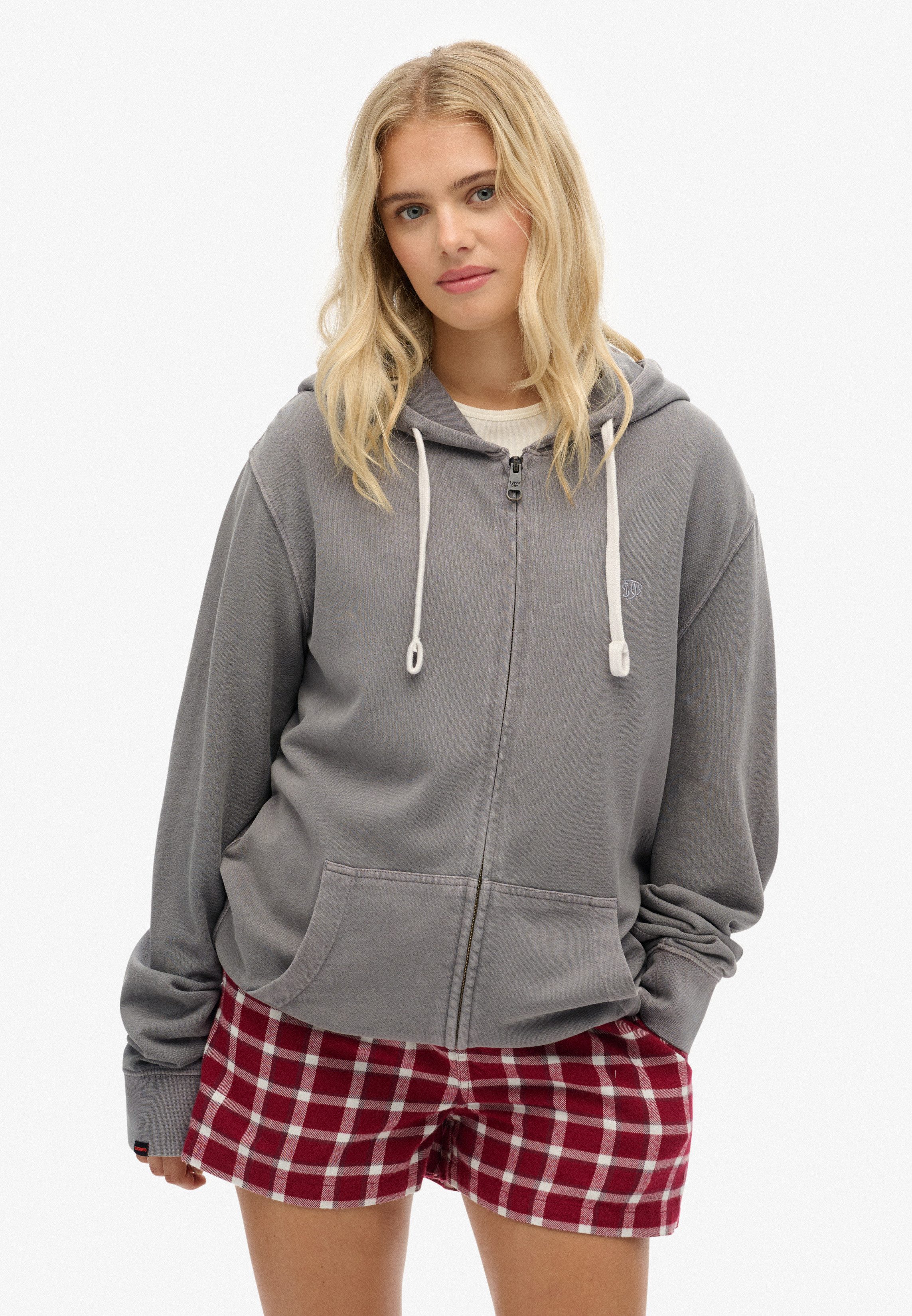 Superdry Kapuzensweatjacke CLASSIC ESSENTIAL ZIPHOOD günstig online kaufen