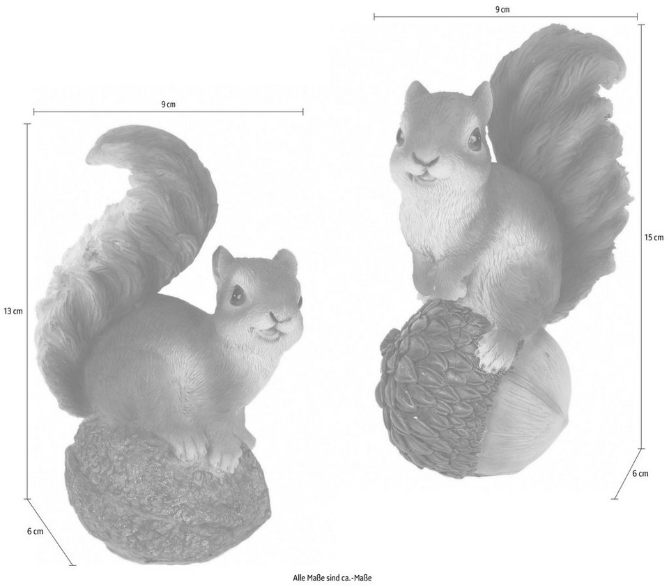 I.GE.A. Tierfigur Eichhörnchen (Set, 2 St)