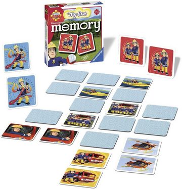 Ravensburger Spiel, Fireman Sam: My first memory®, Made in Europe, FSC® - schützt Wald - weltweit