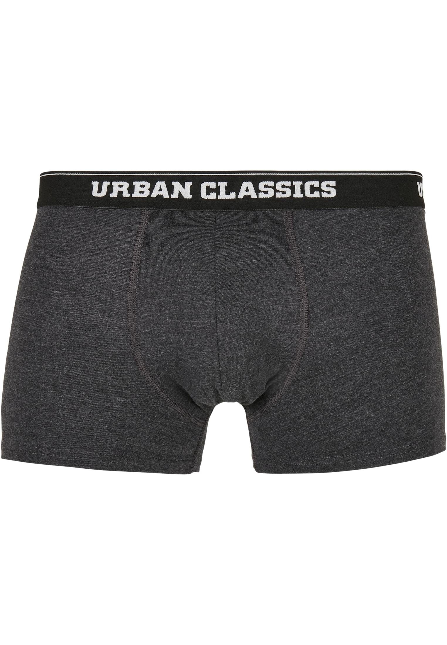 charcoal Boxershorts jasper pinstripe Boxer 3-Pack Herren URBAN aop (1-St) Shorts CLASSICS Organic