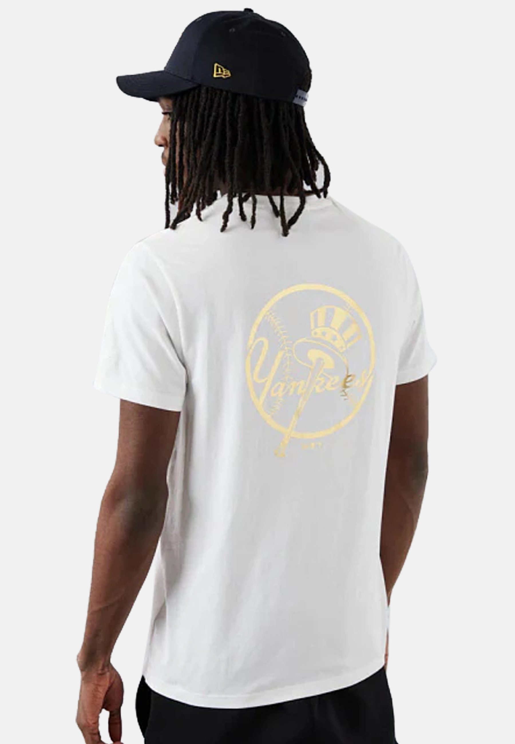 New Era Print-Shirt Mlb Foil Neyyan